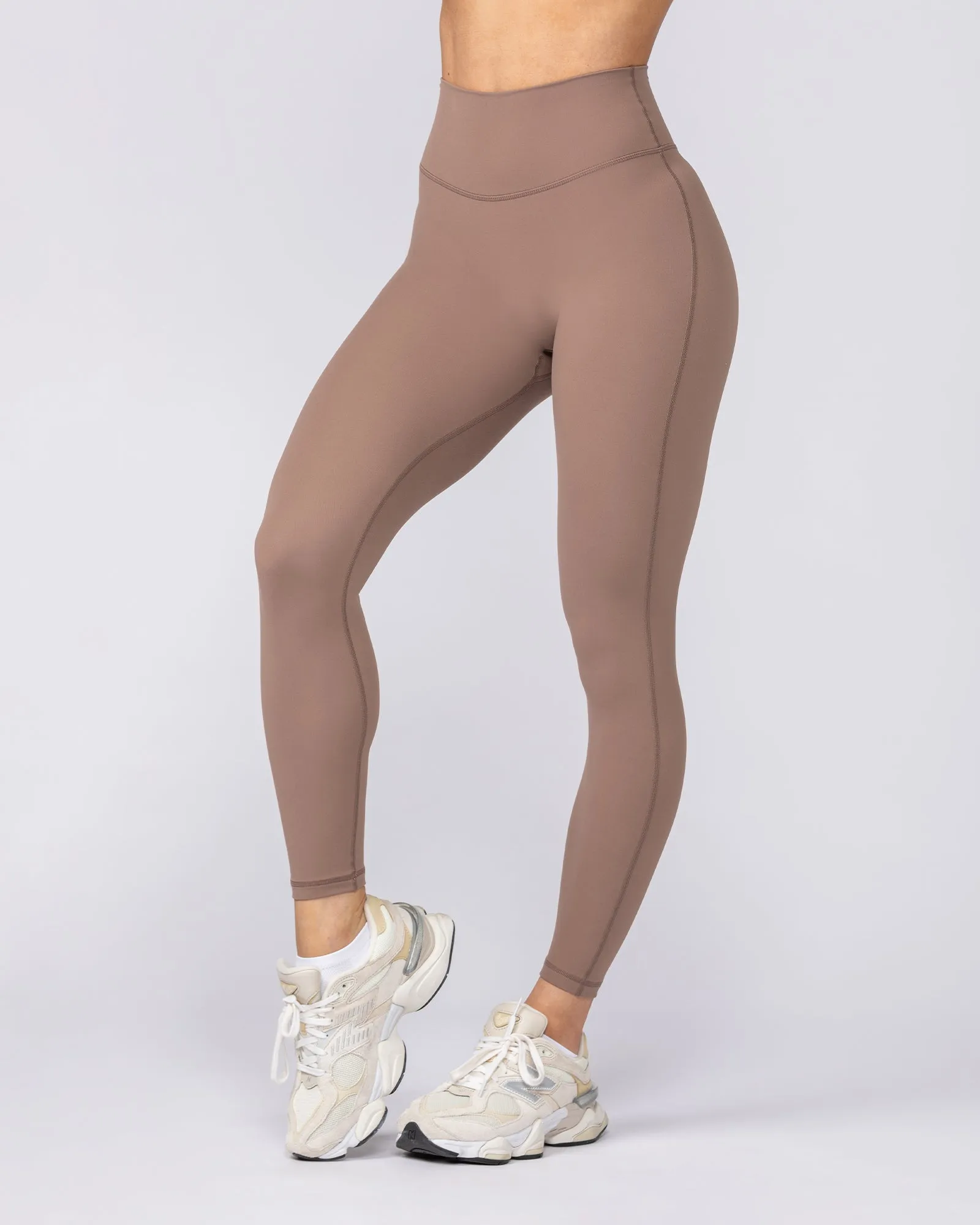 Aura Peachy Invisible Scrunch Ankle Leggings - Cookie sold by Muscle Nation product image thumbnail 4