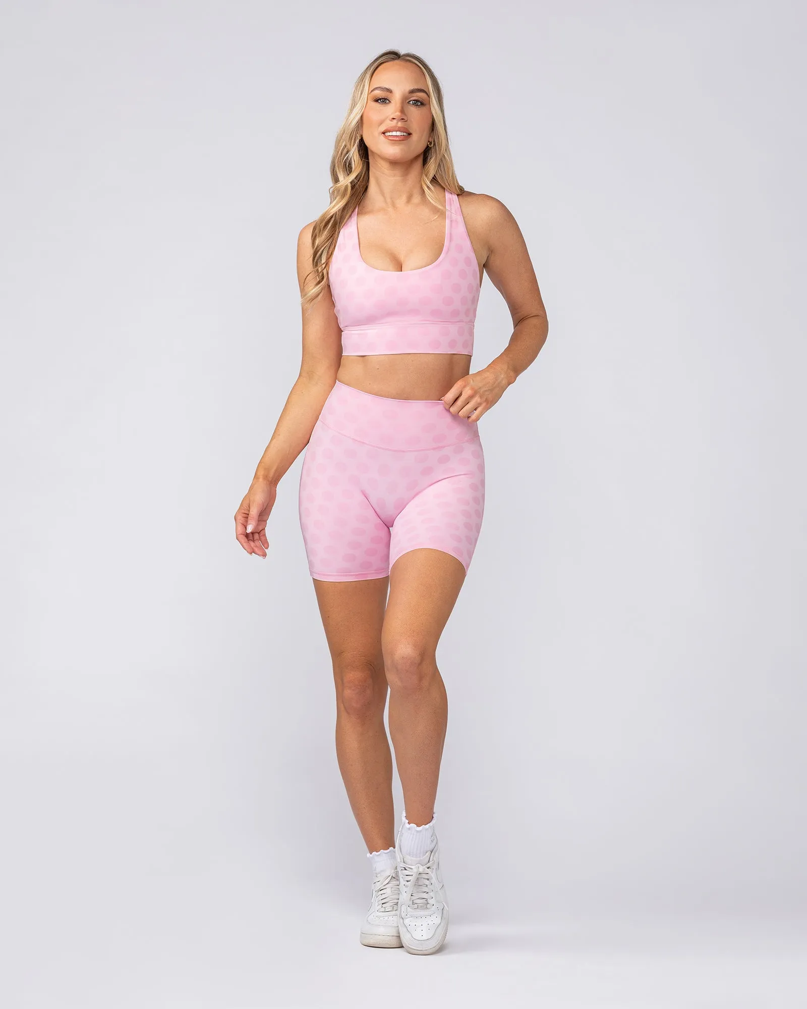 Allure Longline Bra - Blossom Spot sold by Muscle Nation product image thumbnail 5