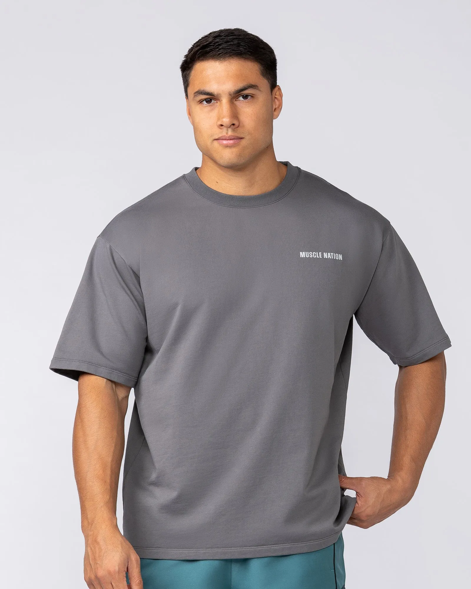 Essential Regular Fit Tee - Tornado sold by Muscle Nation