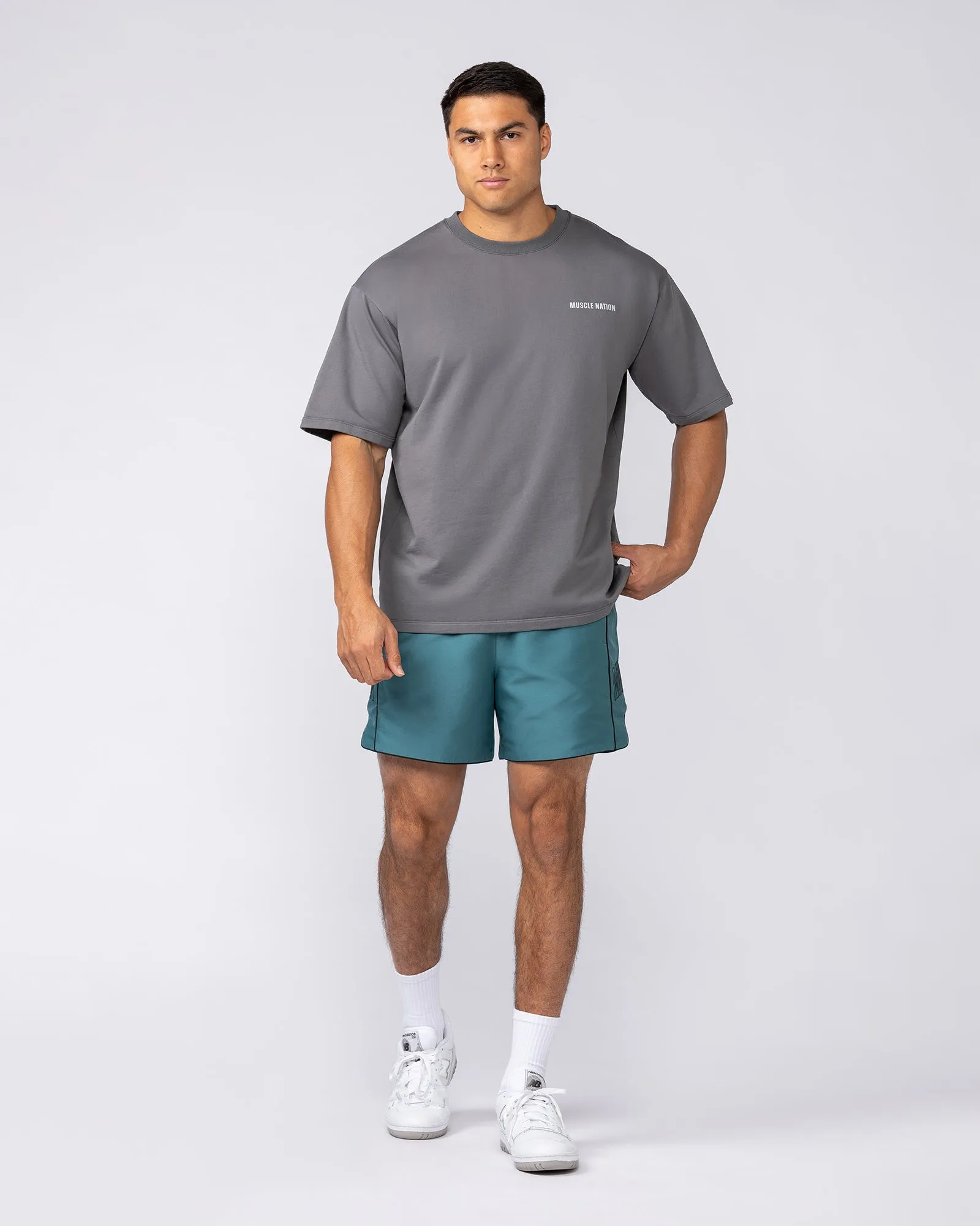 Essential Regular Fit Tee - Tornado sold by Muscle Nation product image thumbnail 5