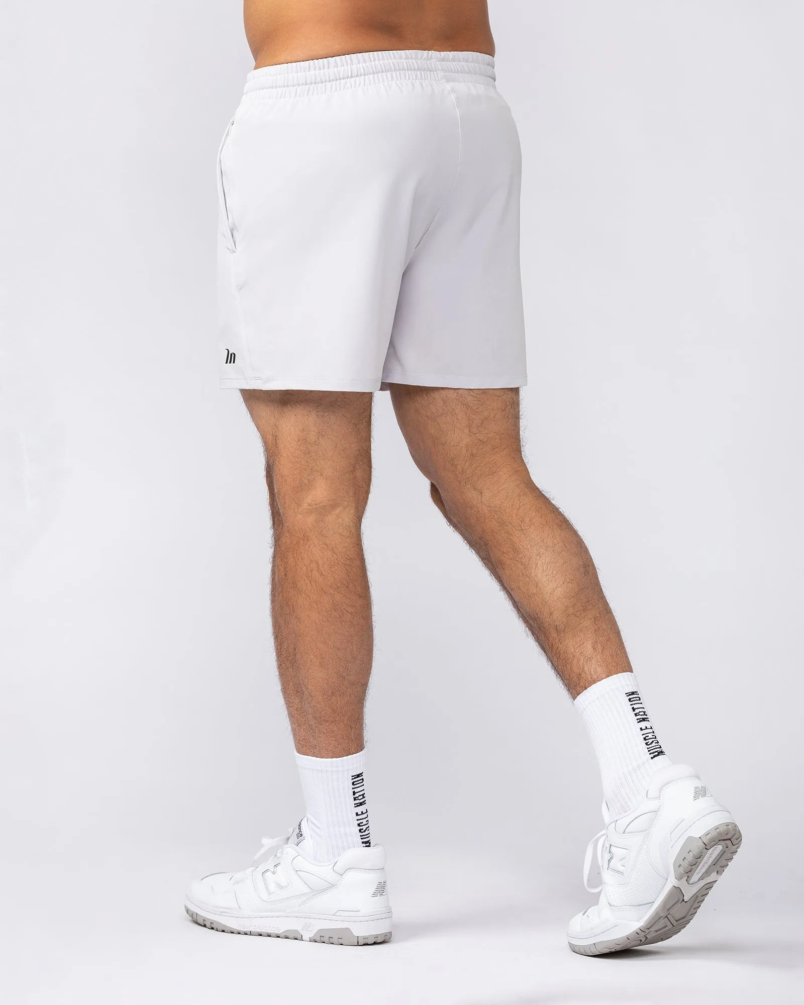 New Heights 4" Shorts - Ice Grey sold by Muscle Nation product image thumbnail 4