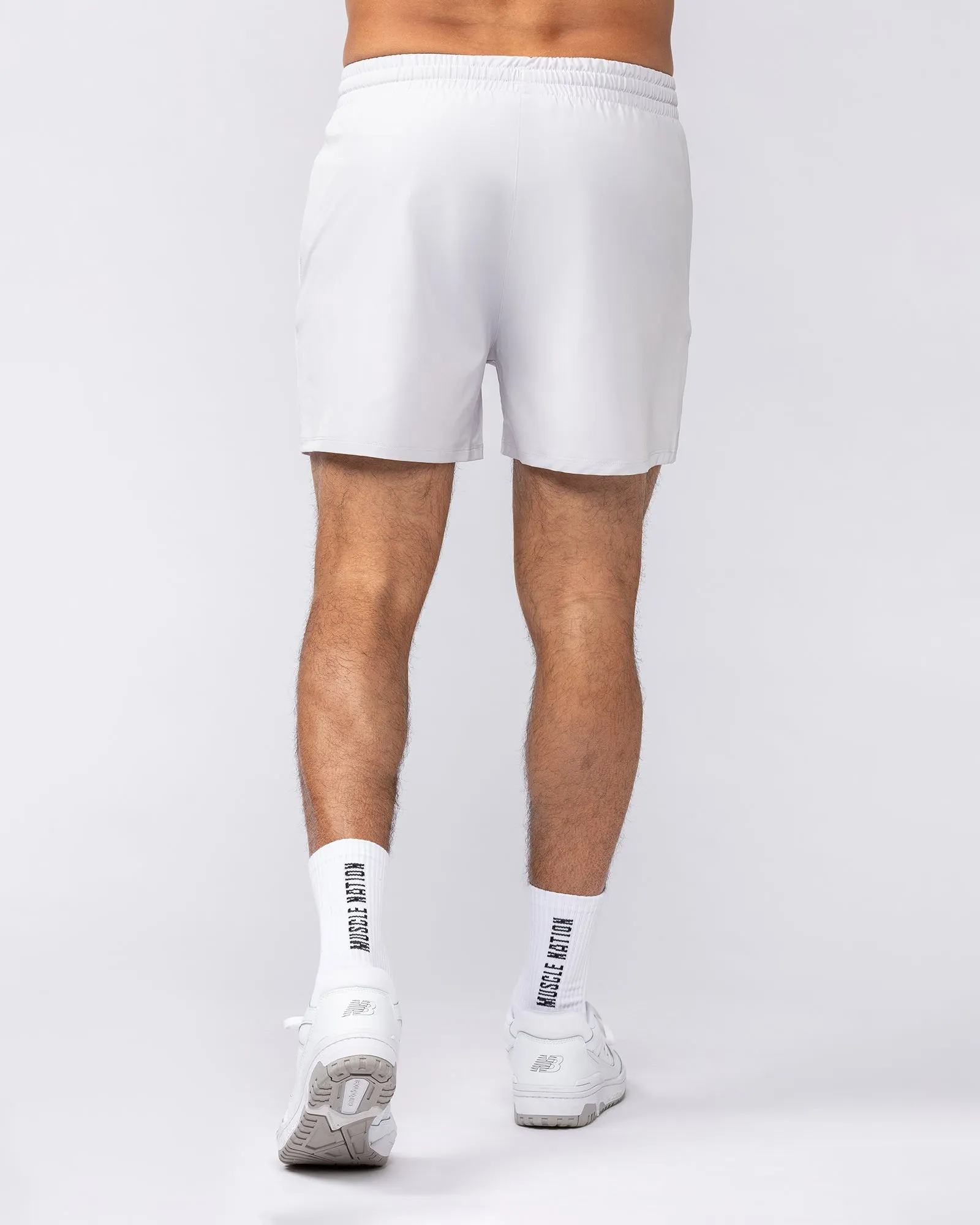 New Heights 4" Shorts - Ice Grey sold by Muscle Nation product image thumbnail 5