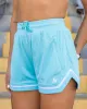 Womens 3" Basketball Shorts - Oasis Blue sold by Muscle Nation