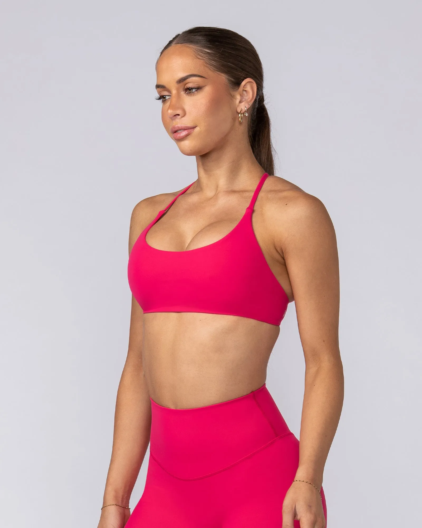 Strike Aura Bralette - Cherry Crimson sold by Muscle Nation product image thumbnail 3