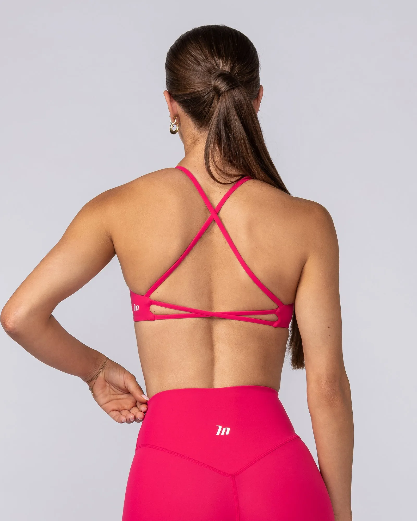 Strike Aura Bralette - Cherry Crimson sold by Muscle Nation product image thumbnail 4