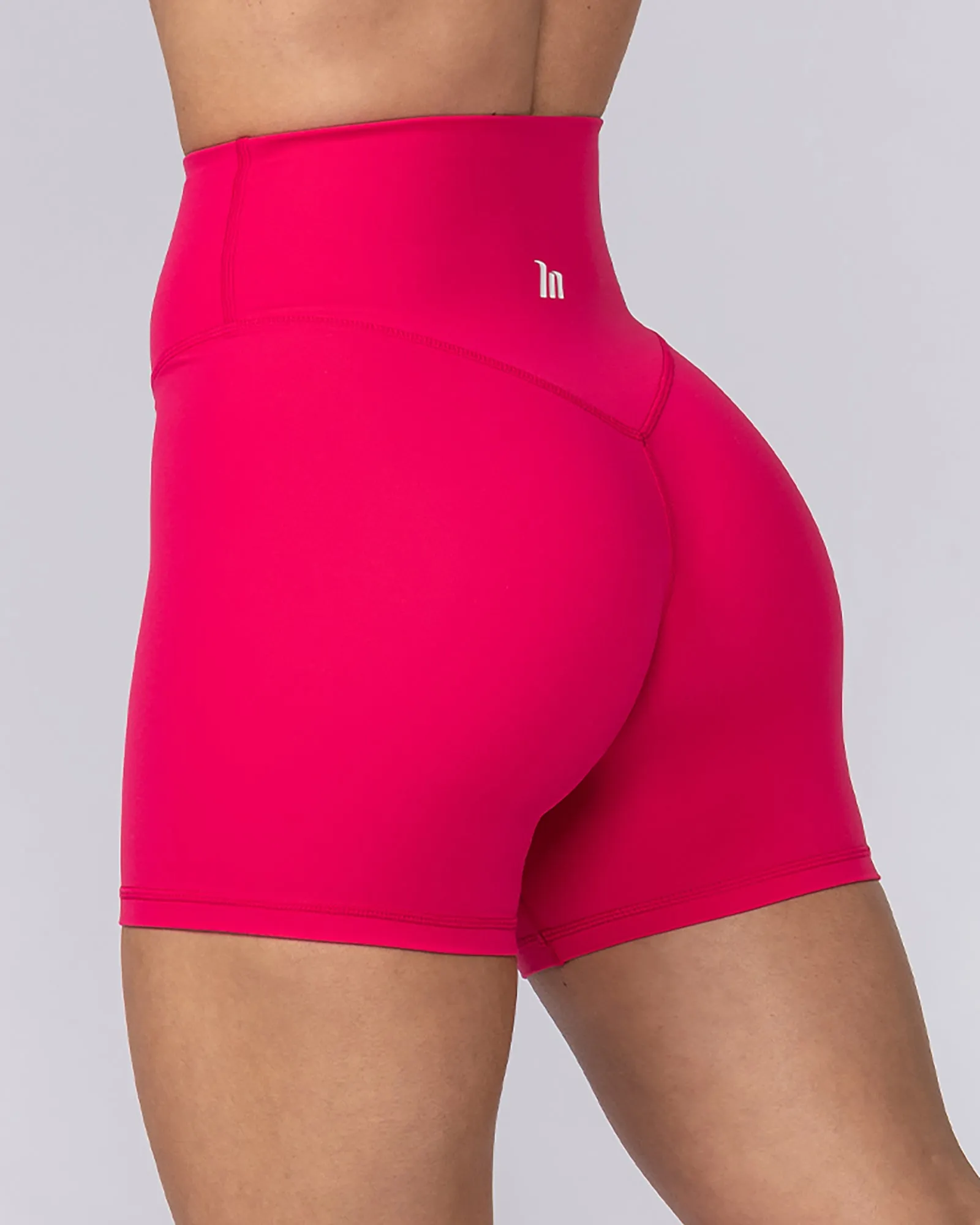 Ultra Aura Midway Shorts - Cherry Crimson sold by Muscle Nation