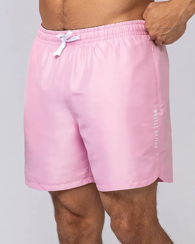Standard Shorts - Shell Pink made by Muscle Nation