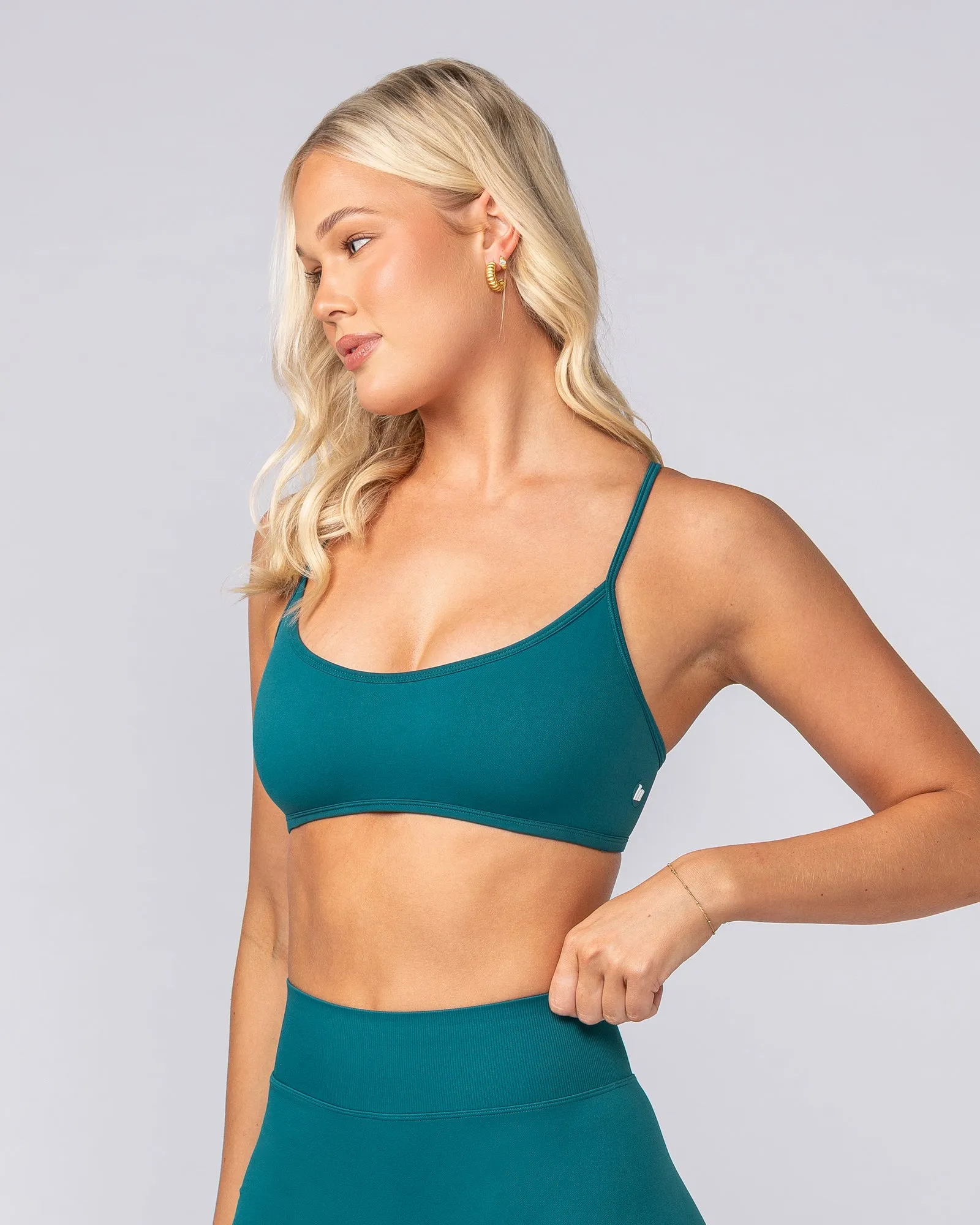 Sculpt Seamless Bralette - Deep Teal sold by Muscle Nation product image thumbnail 4