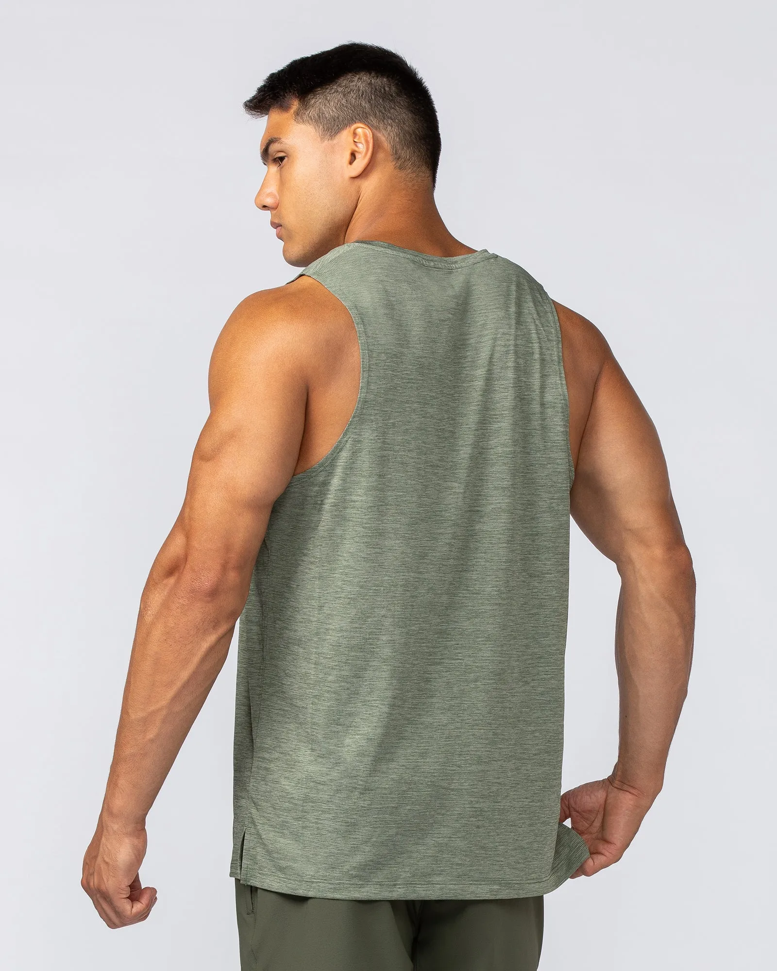 Aero Active Tank - Khaki sold by Muscle Nation product image thumbnail 5