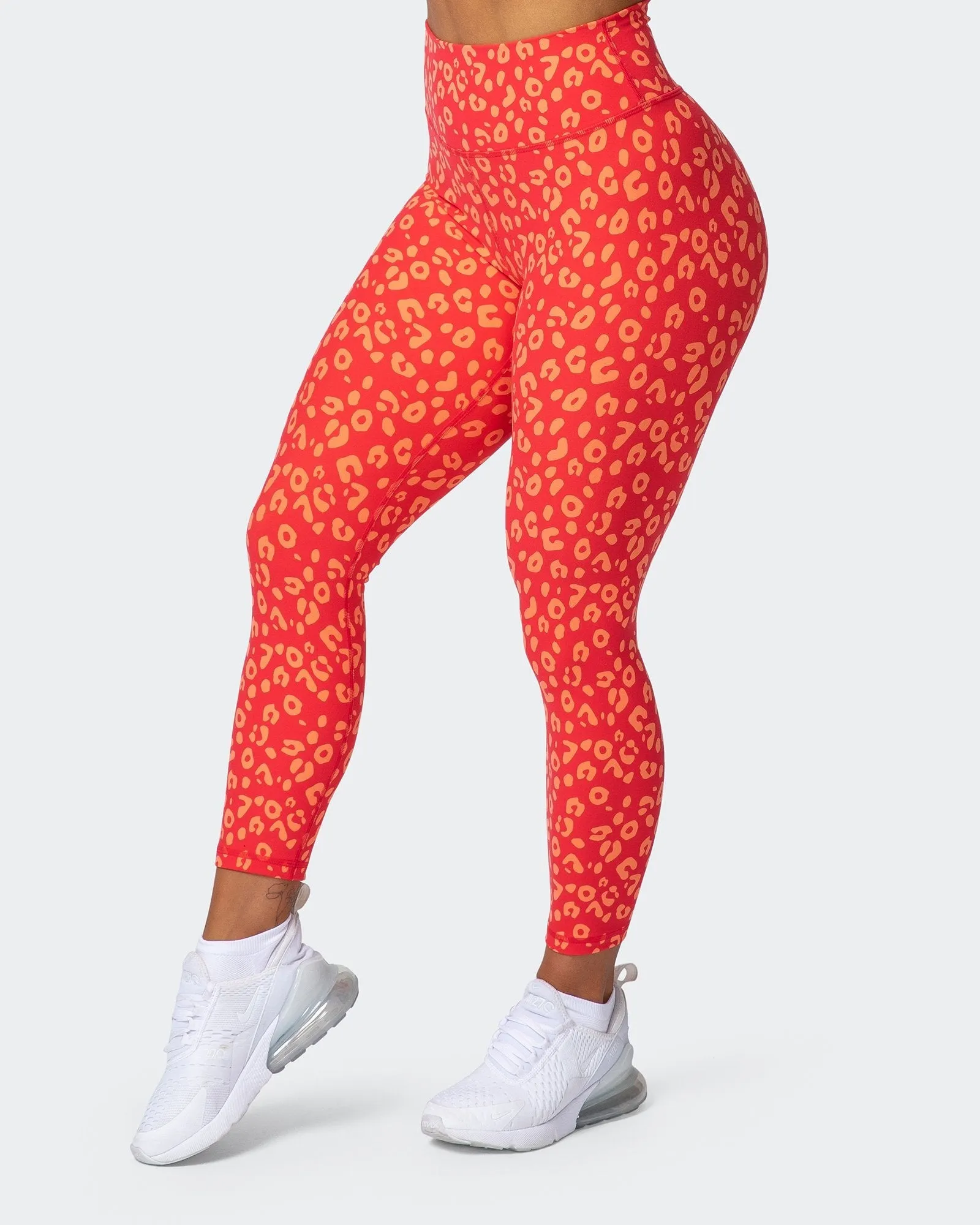 Signature Scrunch 7/8 Leggings - Vibrant Cheetah Print sold by Muscle Nation product image thumbnail 3
