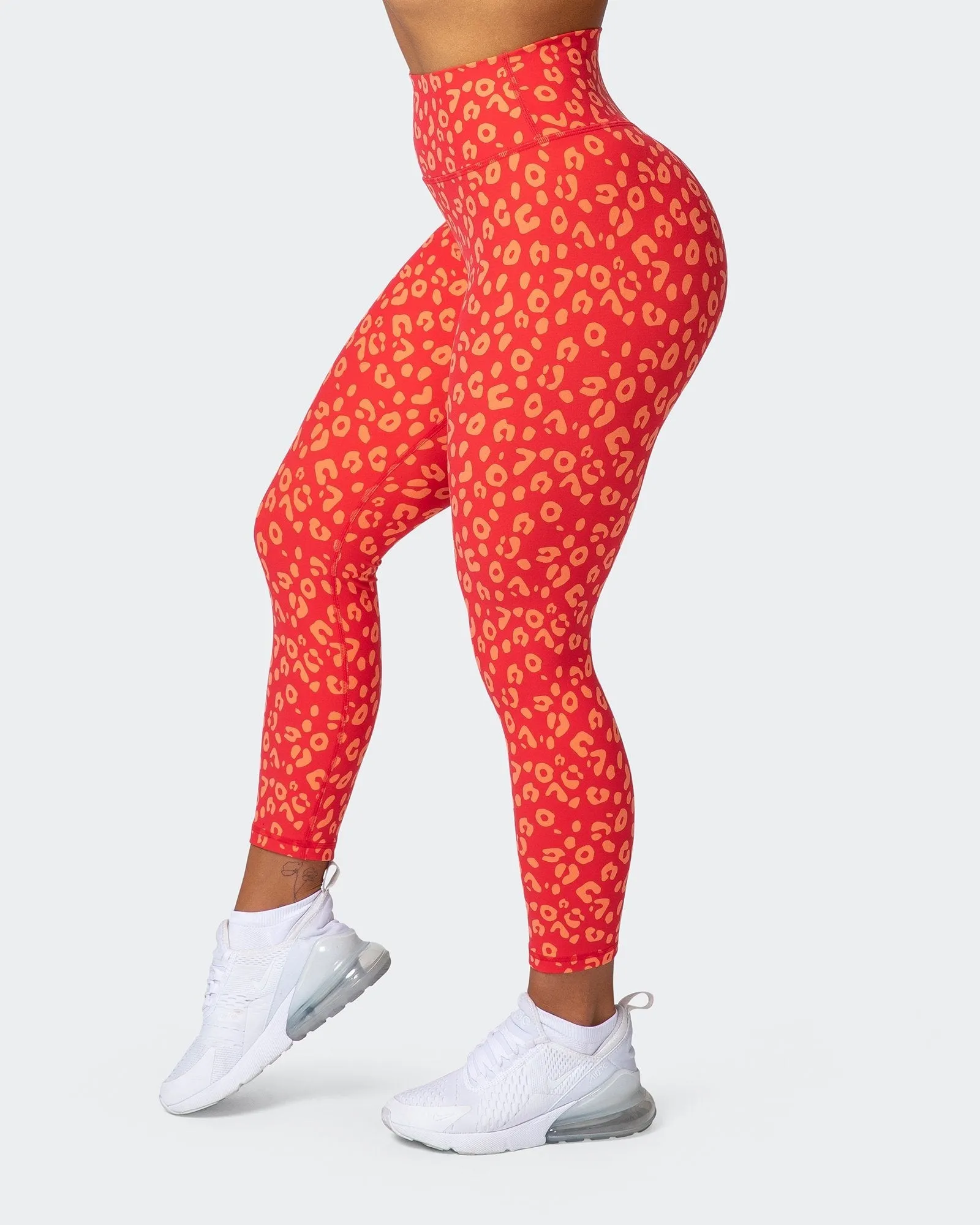 Signature Scrunch 7/8 Leggings - Vibrant Cheetah Print sold by Muscle Nation product image thumbnail 4