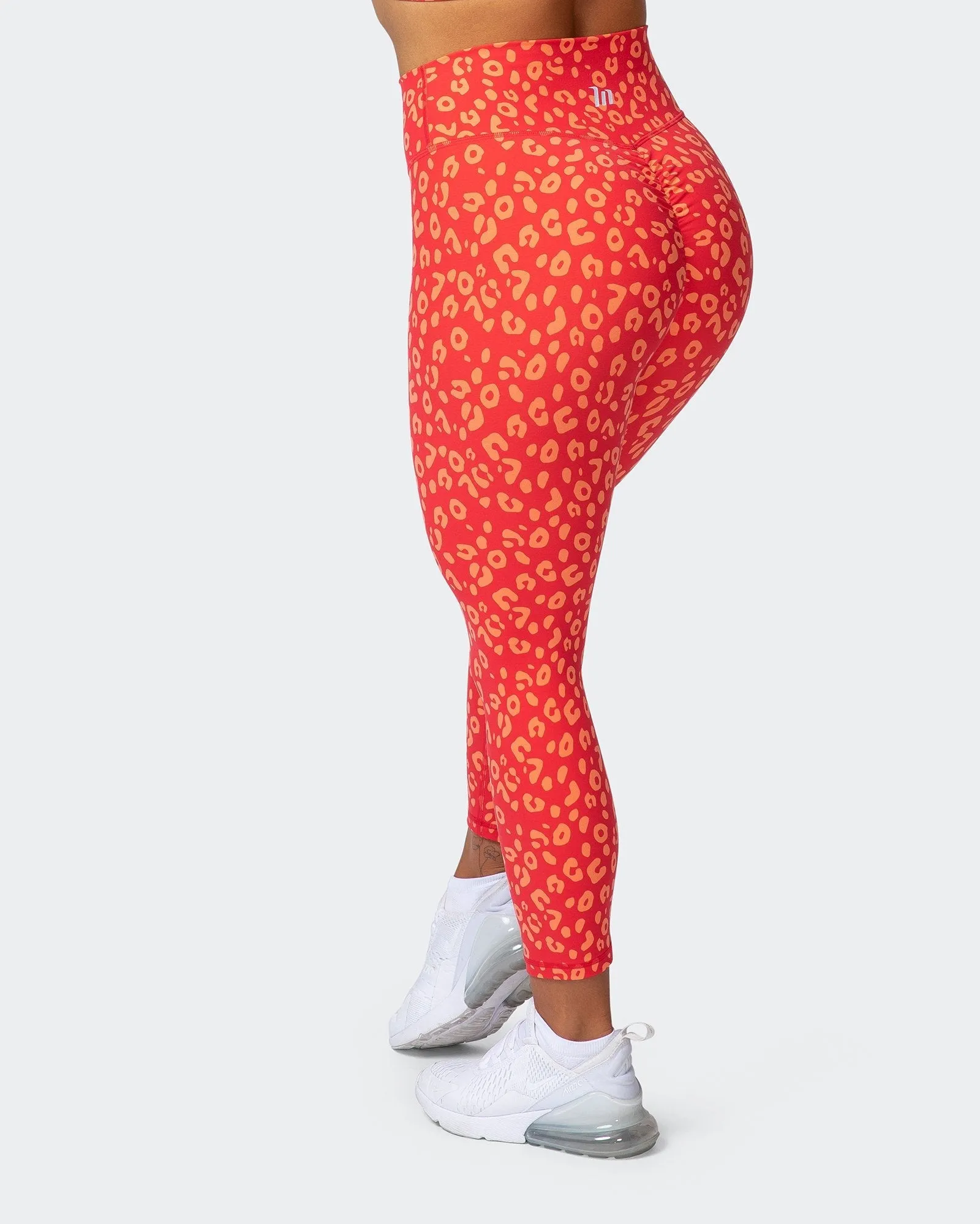 Signature Scrunch 7/8 Leggings - Vibrant Cheetah Print sold by Muscle Nation product image thumbnail 5