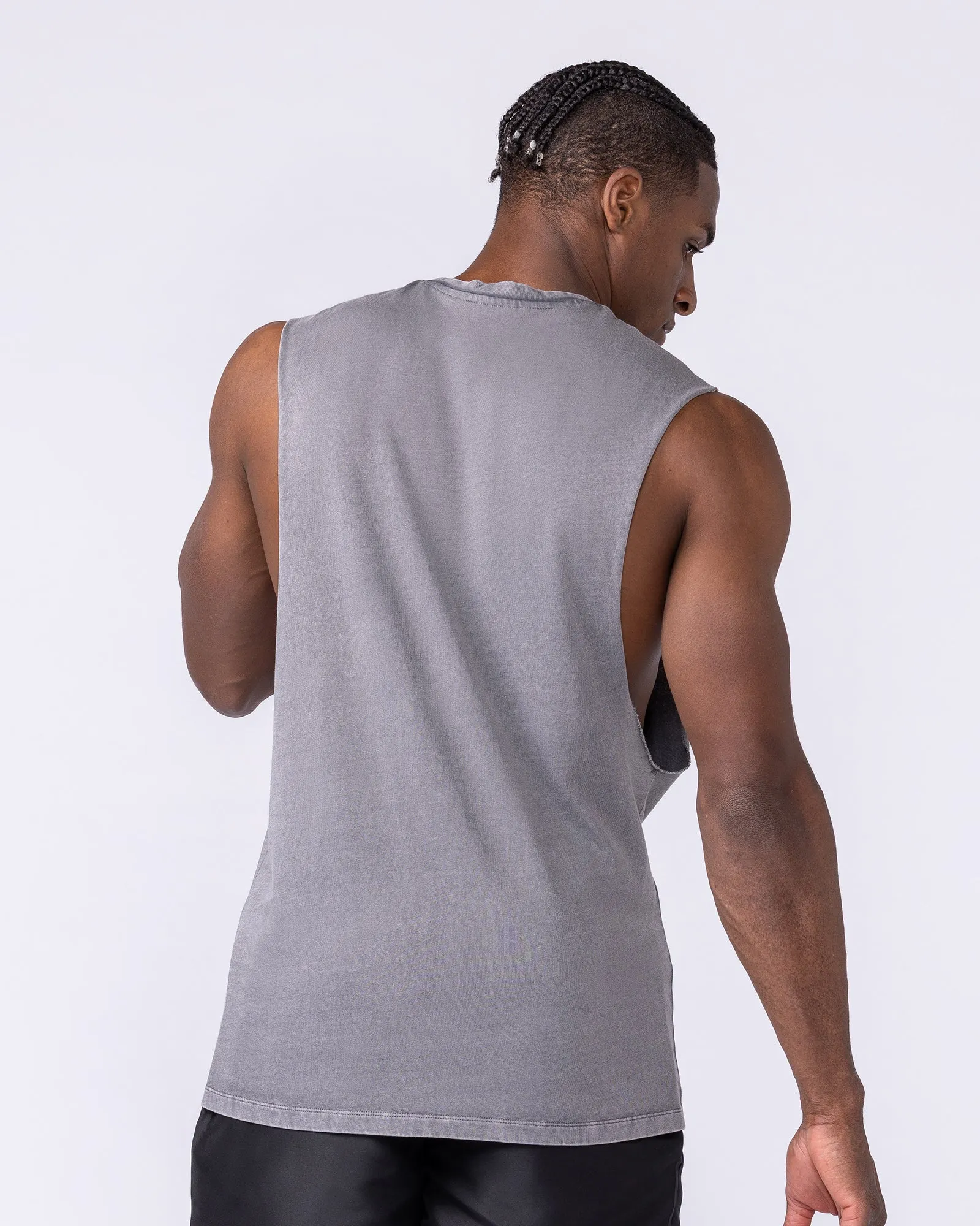 Vintage Training Drop Arm Tank - Washed Tornado sold by Muscle Nation product image thumbnail 4