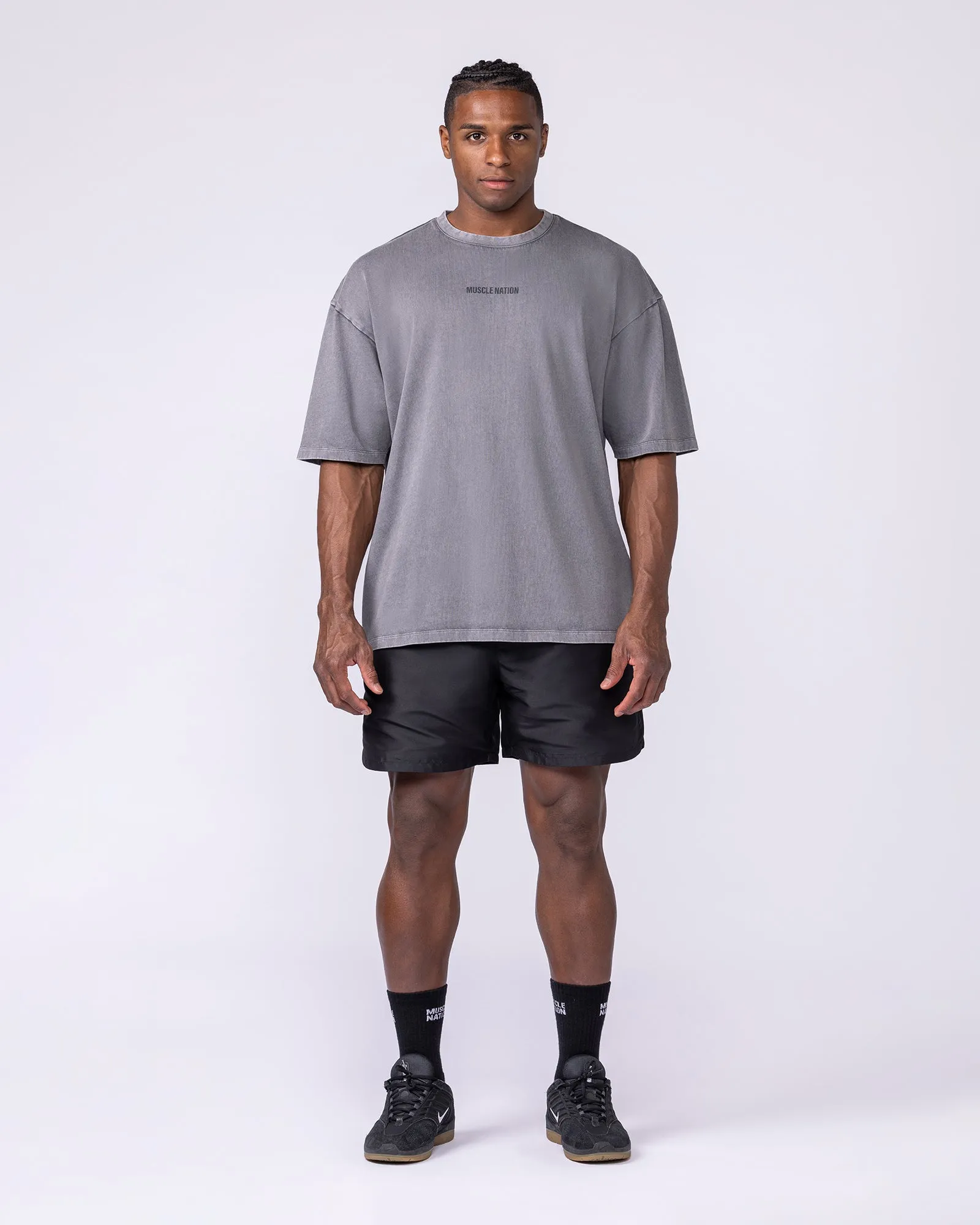 Worldwide Oversized Vintage Tee - Washed Tornado sold by Muscle Nation product image thumbnail 5