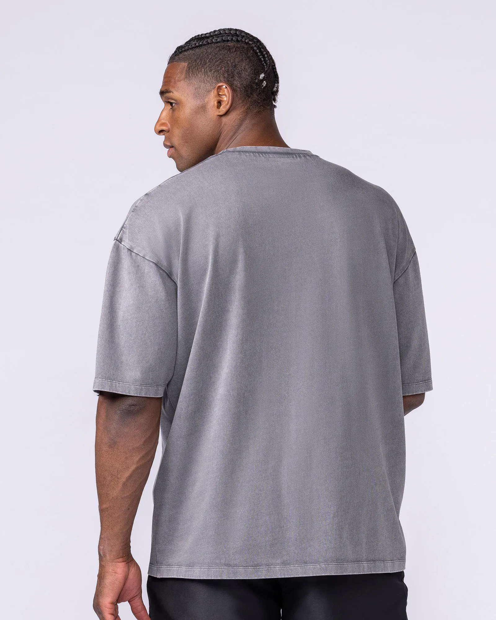 Worldwide Oversized Vintage Tee - Washed Tornado sold by Muscle Nation product image thumbnail 4