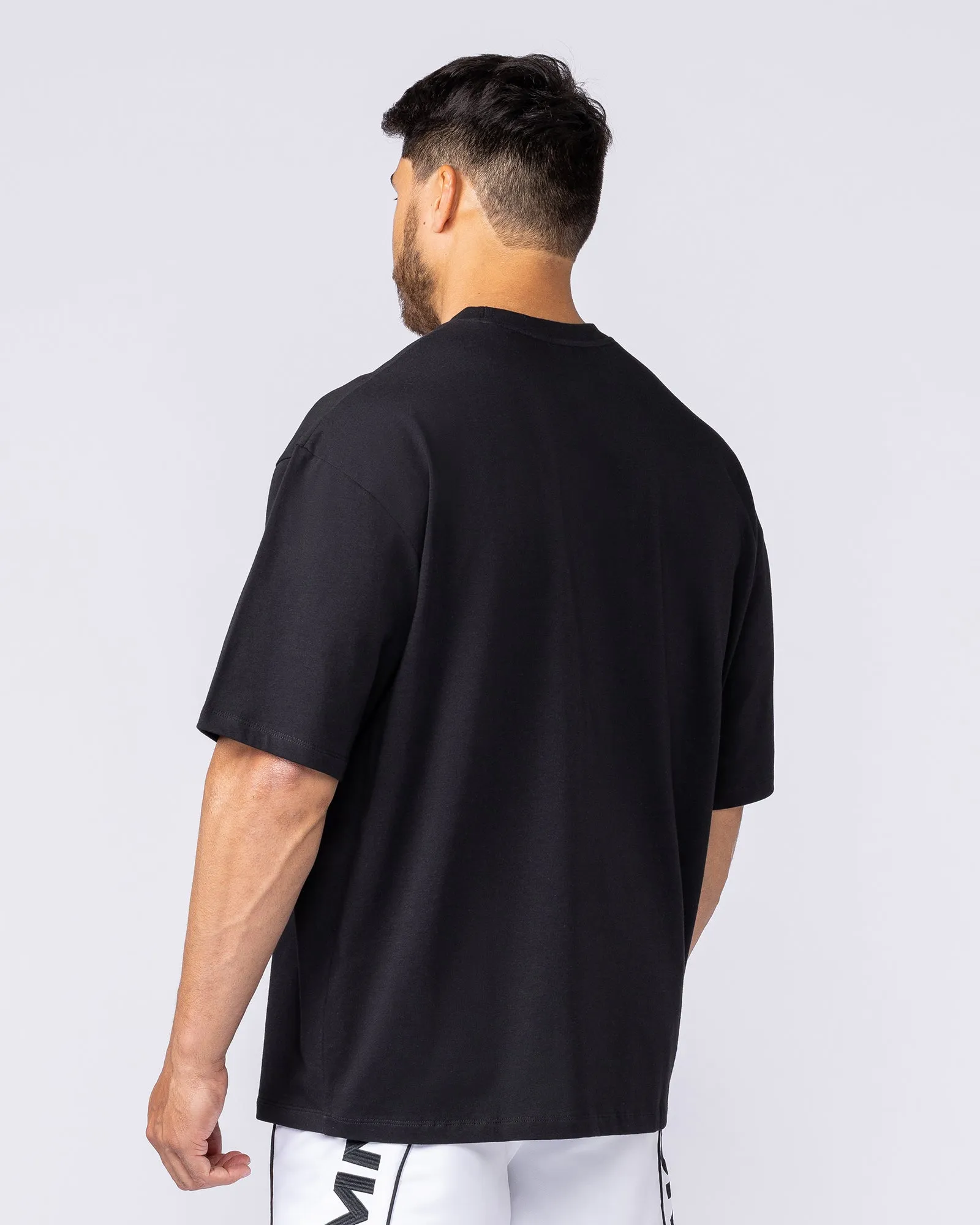 Worldwide Collection Oversized Tee - Black sold by Muscle Nation product image thumbnail 2