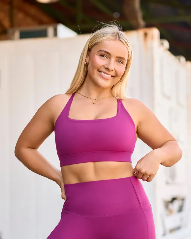 Ultimate Bra - Raspberry Quartz sold by Muscle Nation