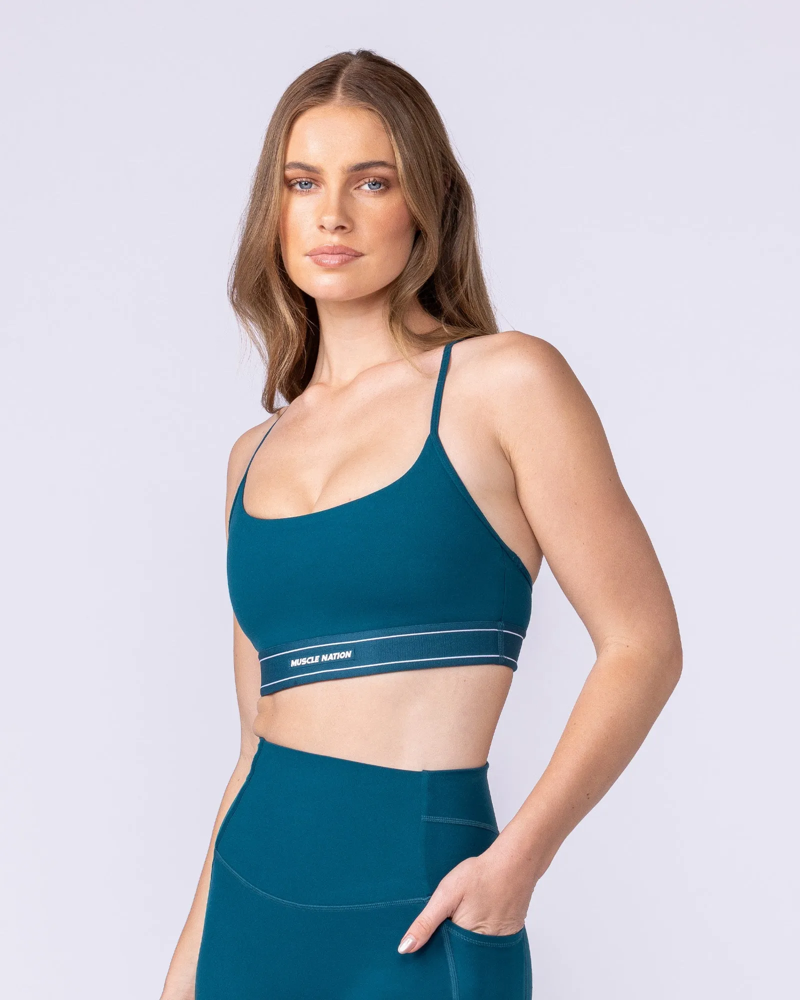 Relay Bra - Dark Marine sold by Muscle Nation product image thumbnail 4