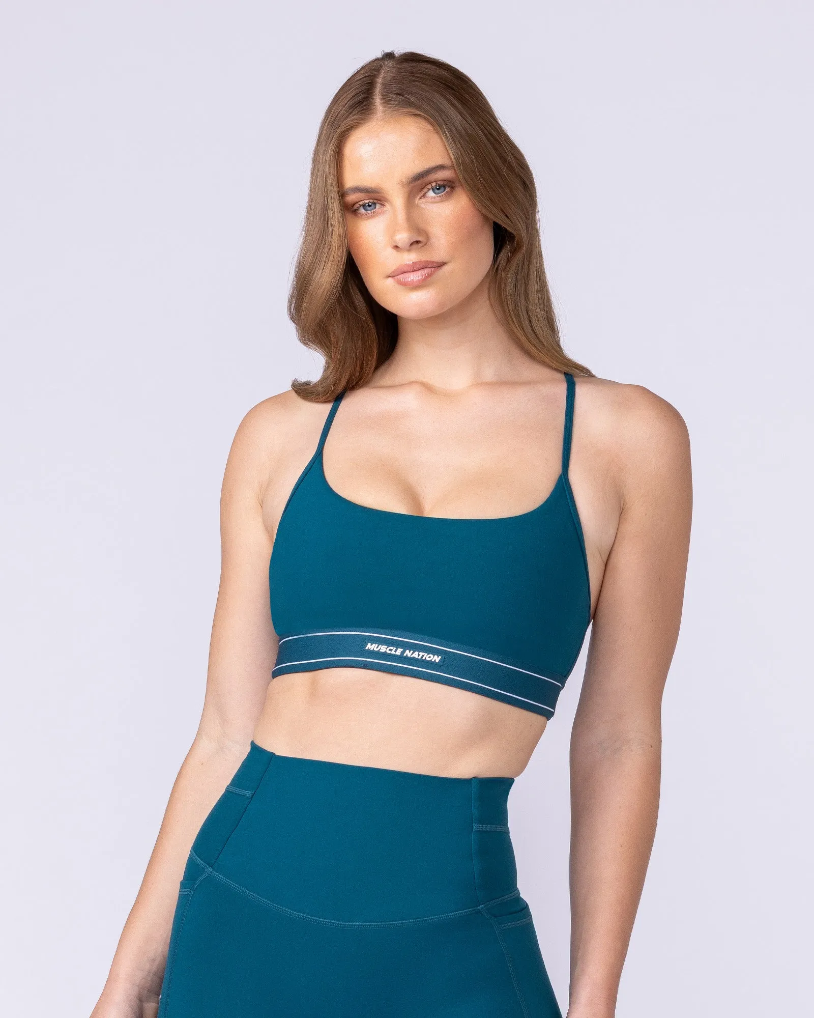 Relay Bra - Dark Marine sold by Muscle Nation product image thumbnail 3