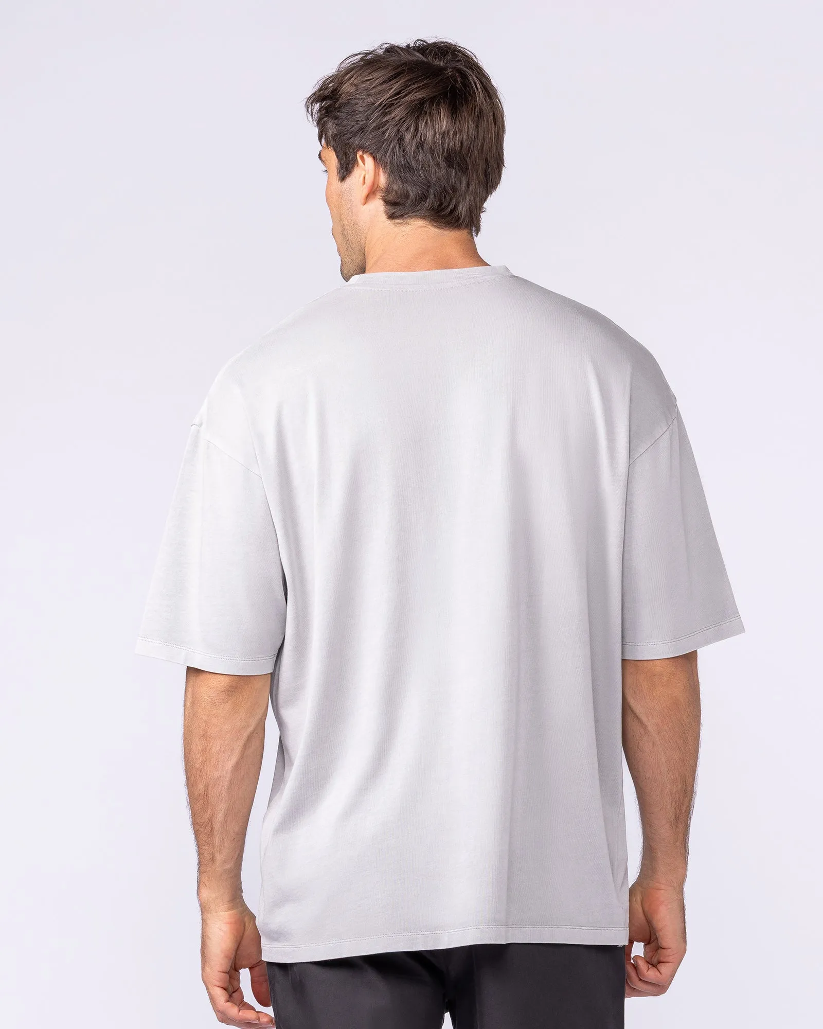 Spartan Oversized Vintage Tee - Washed Quiet Grey sold by Muscle Nation product image thumbnail 4