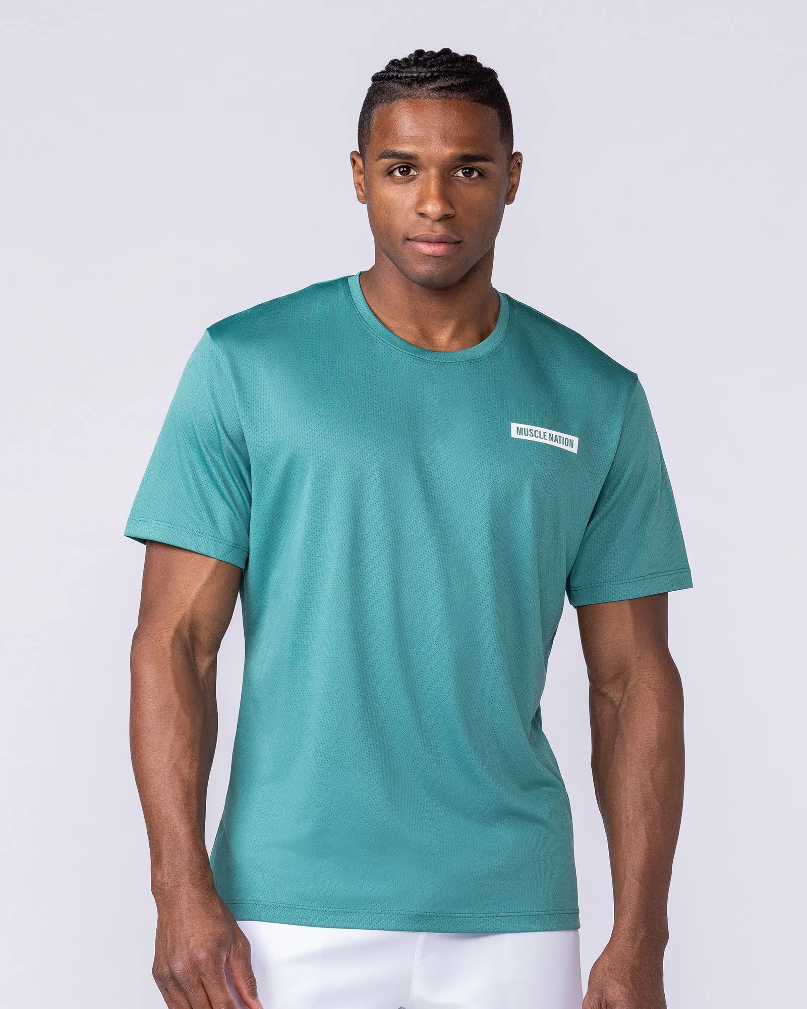 Relaxed Active Tee - Alpine sold by Muscle Nation
