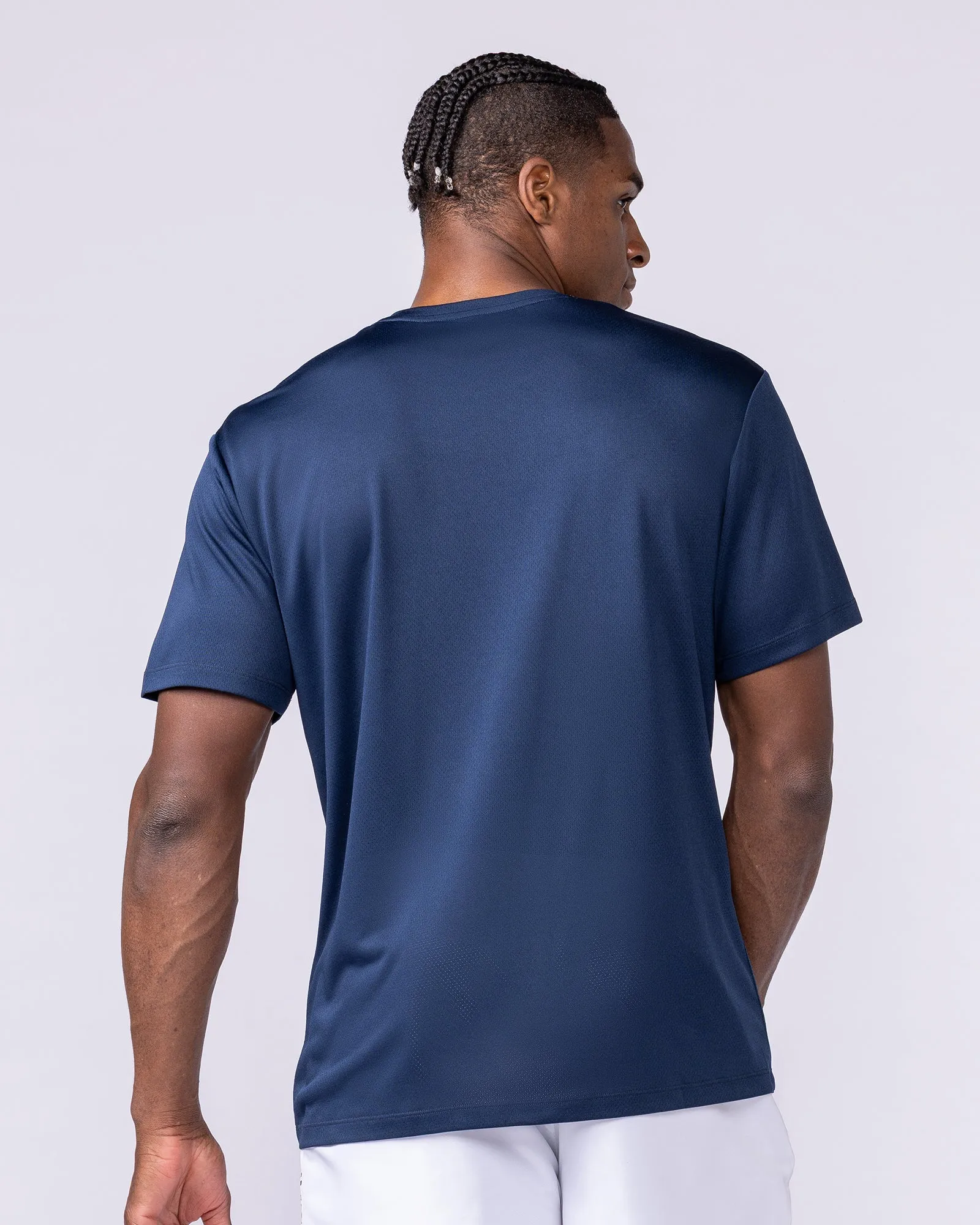 Relaxed Active Tee - Navy sold by Muscle Nation product image thumbnail 5