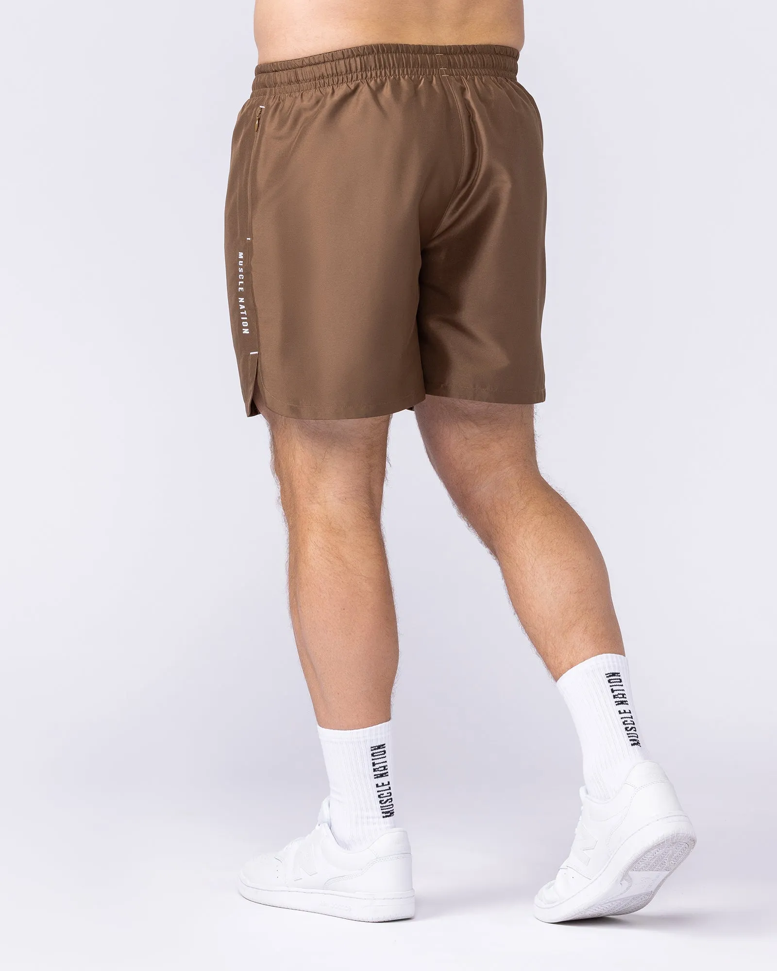 Standard Shorts - Hazelnut sold by Muscle Nation product image thumbnail 2