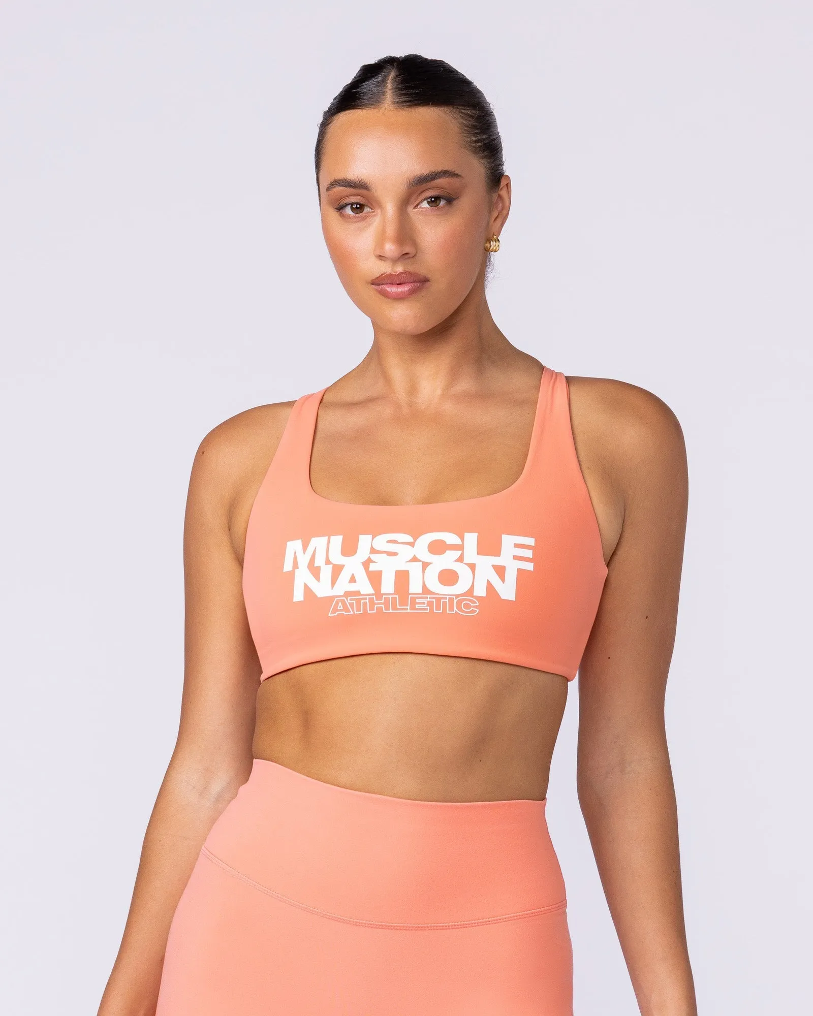 Traction Bra - Peachy sold by Muscle Nation product image thumbnail 2