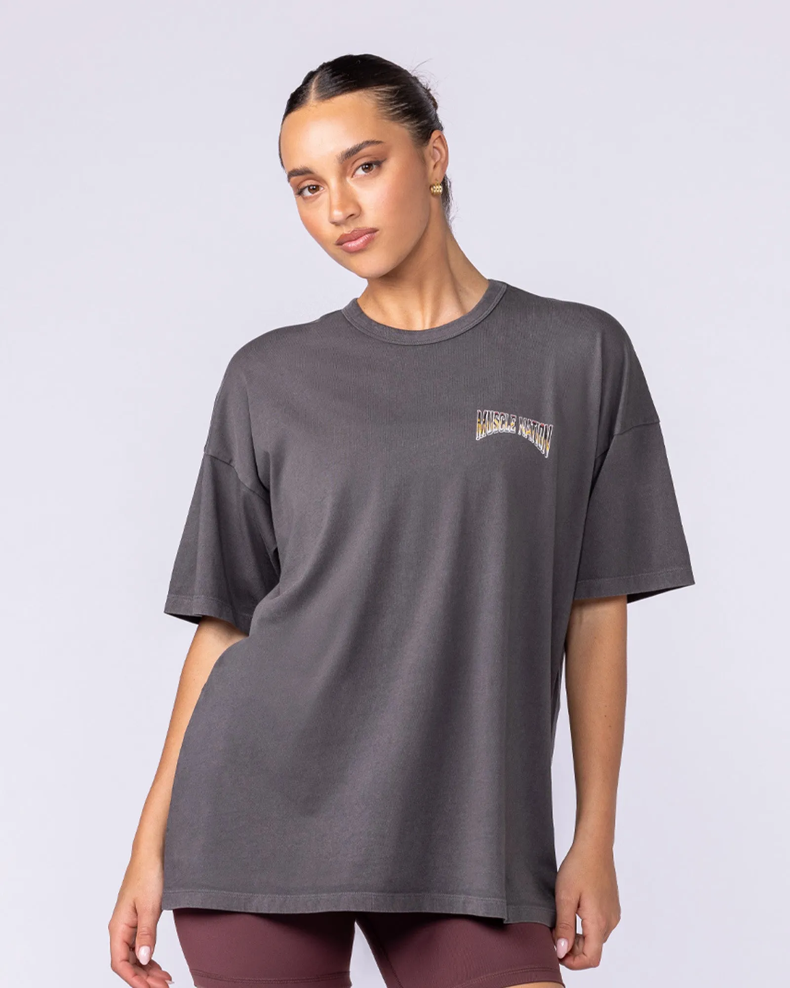 World Tour Oversized Vintage Tee - Washed Tornado sold by Muscle Nation product image thumbnail 2