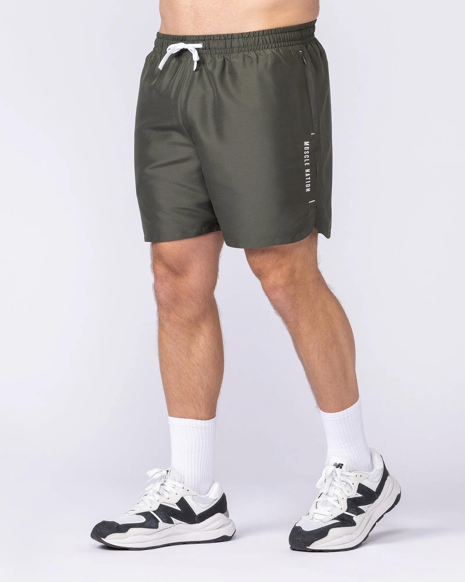 Standard Shorts - Dark Khaki sold by Muscle Nation product image thumbnail 4