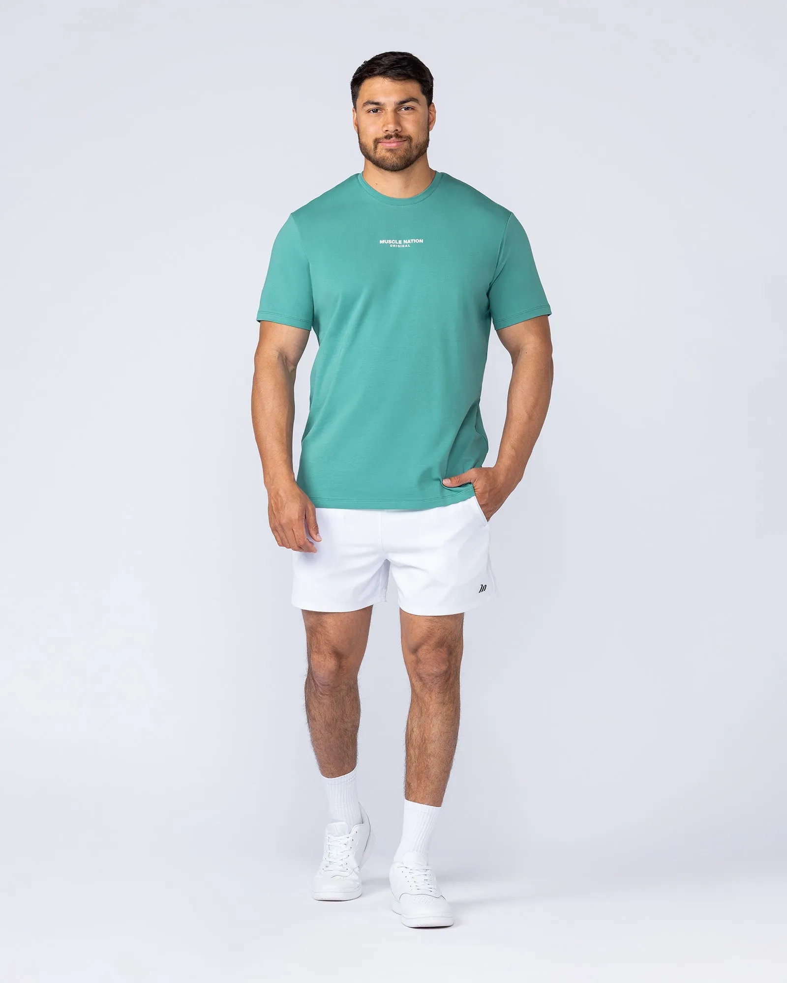 Staple Condition Tee - Alpine sold by Muscle Nation product image thumbnail 5