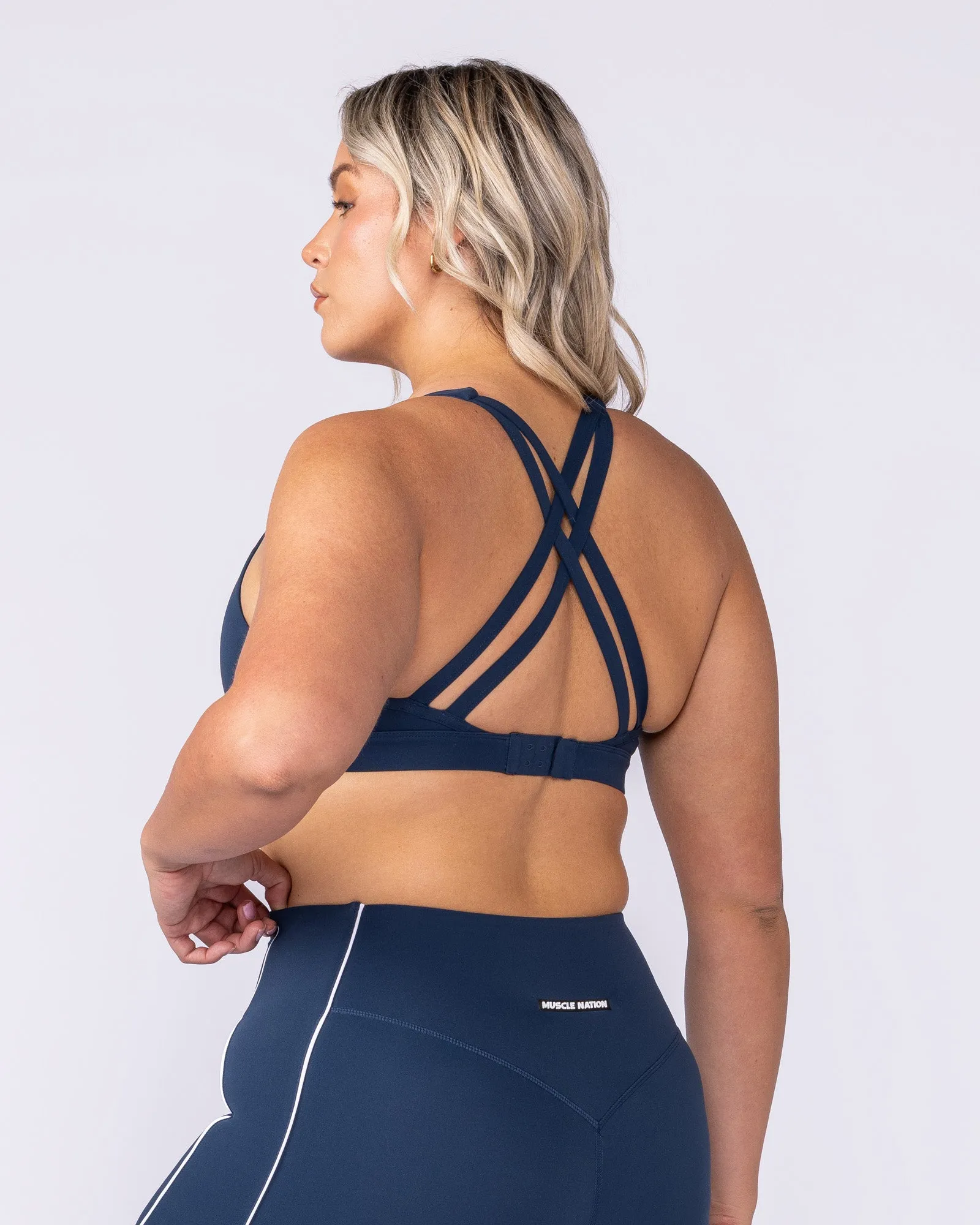 Traction Bra - Navy sold by Muscle Nation product image thumbnail 3