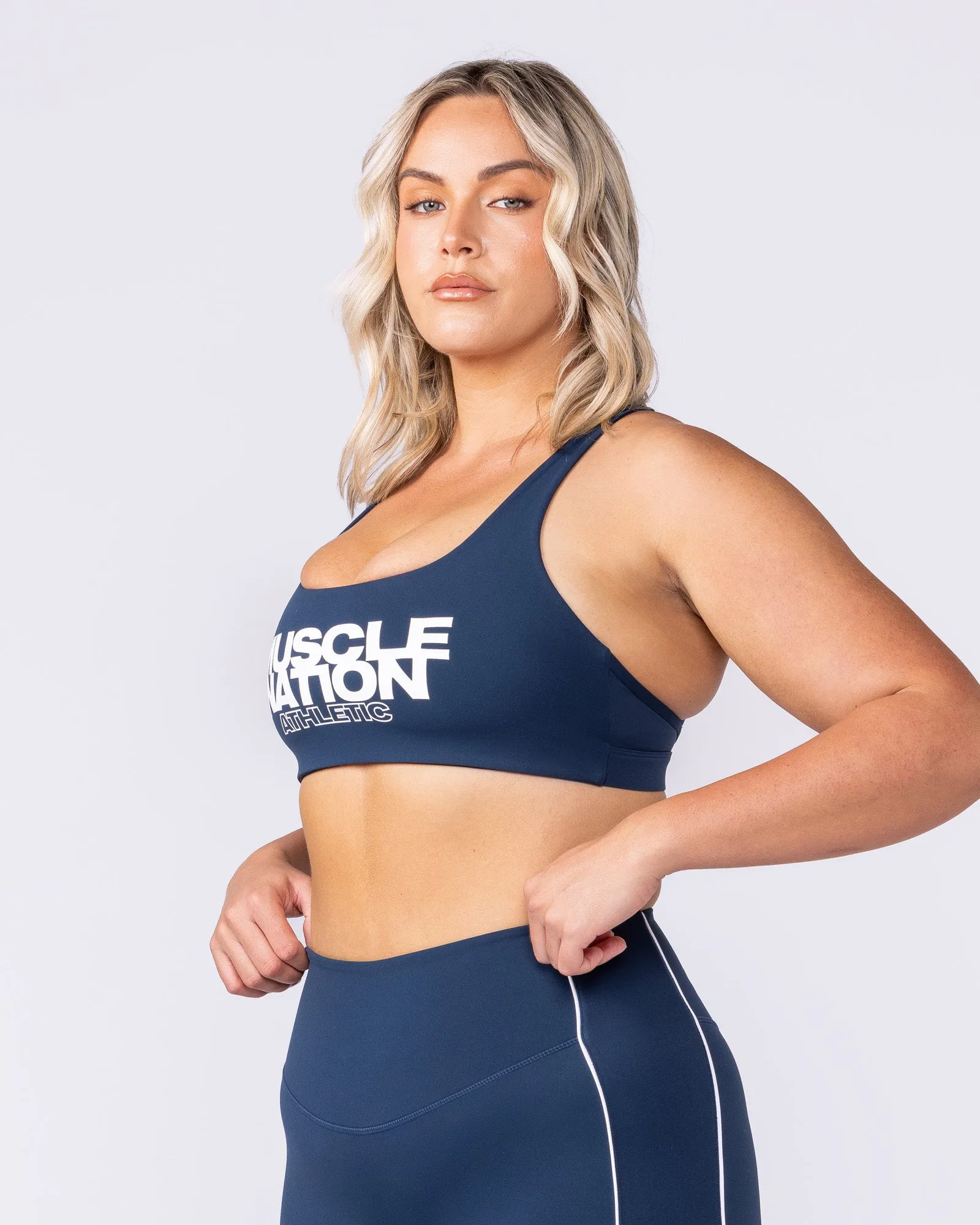 Traction Bra - Navy sold by Muscle Nation product image thumbnail 4