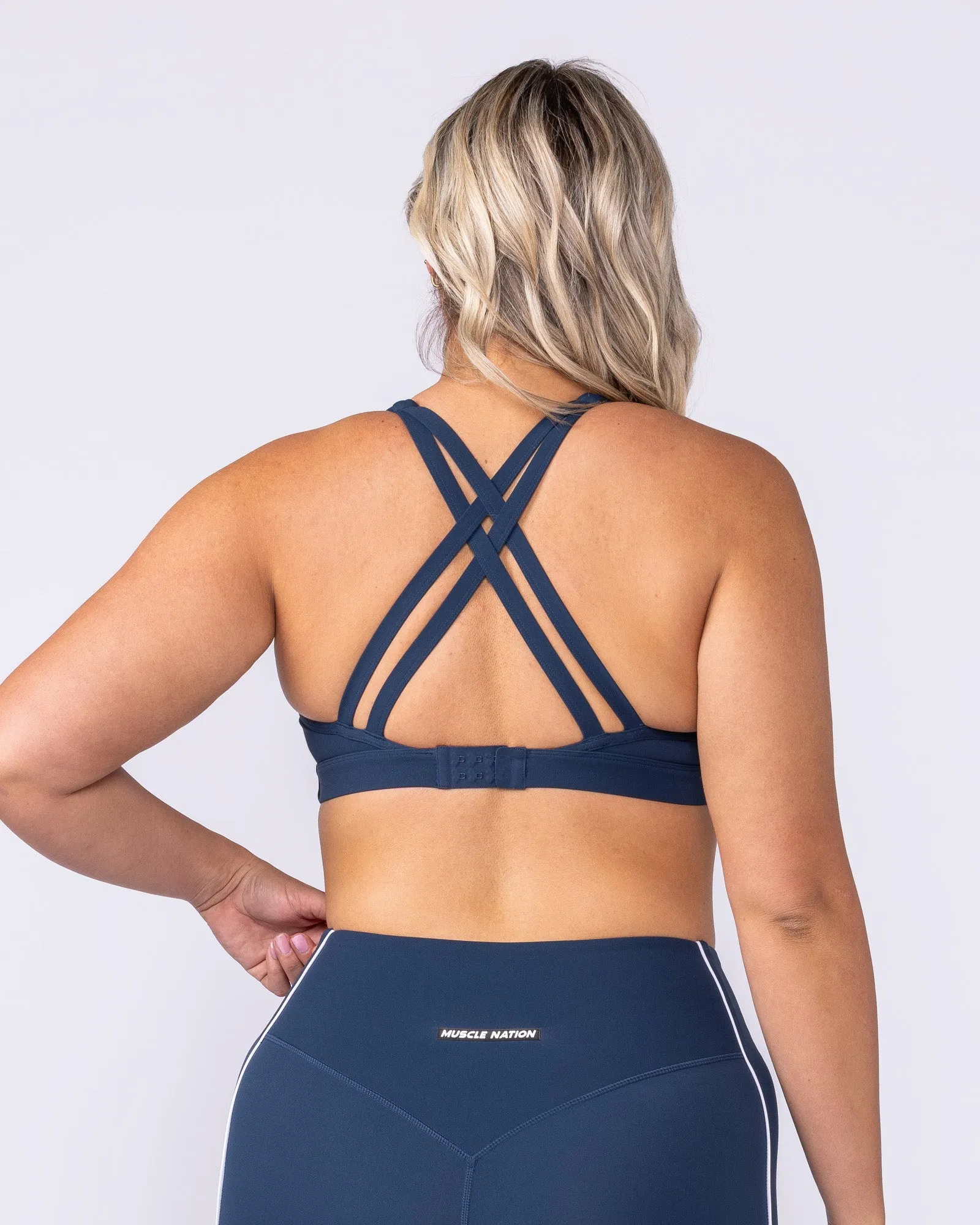 Traction Bra - Navy sold by Muscle Nation product image thumbnail 5