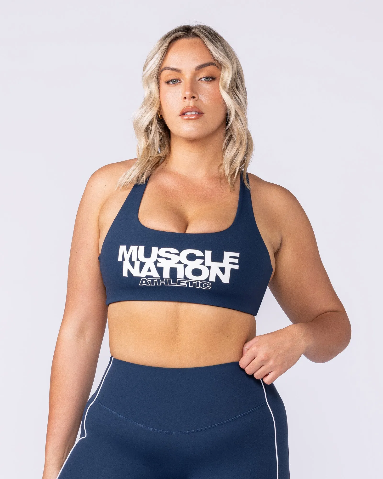 Traction Bra - Navy sold by Muscle Nation product image thumbnail 2