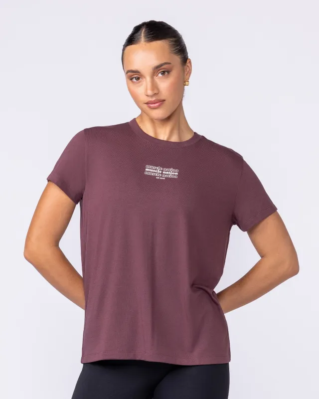 Results Training Tee - Rocky Road sold by Muscle Nation