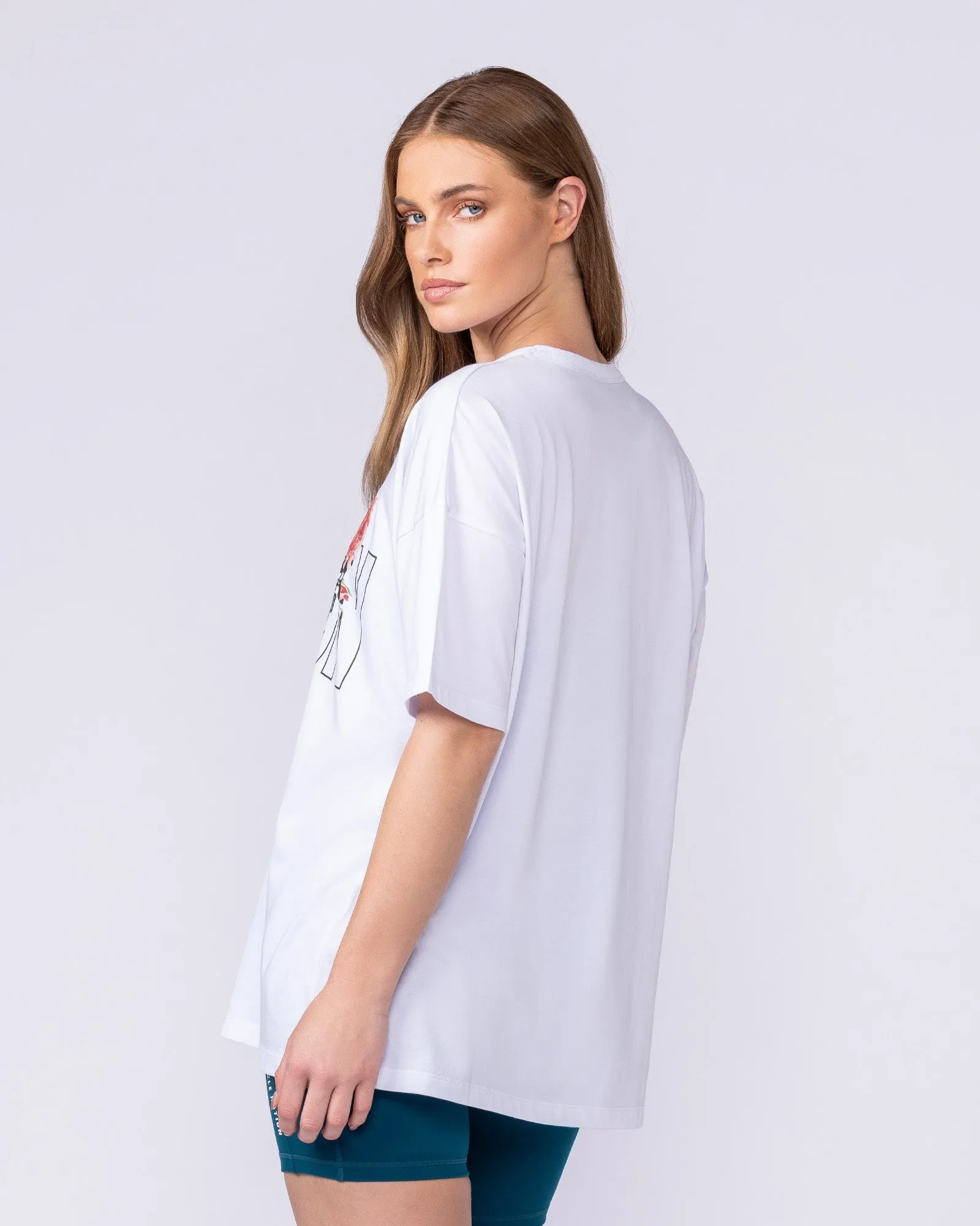 Viper Oversized Tee - White sold by Muscle Nation product image thumbnail 2