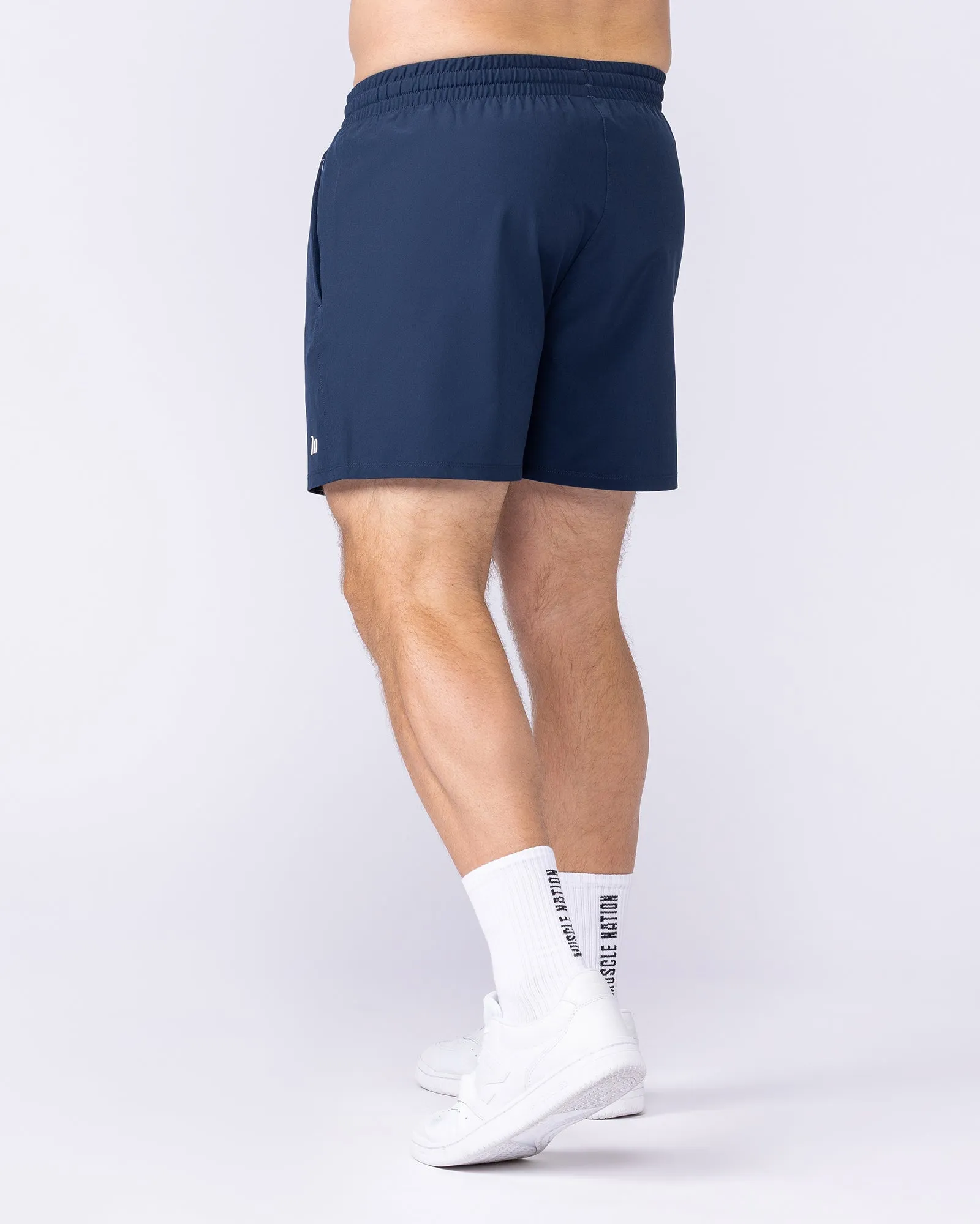 New Heights 4" Shorts - Navy sold by Muscle Nation product image thumbnail 2