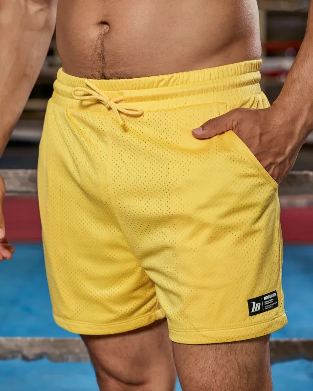 Lay Up 3.5" Shorts - Honeycomb made by Muscle Nation