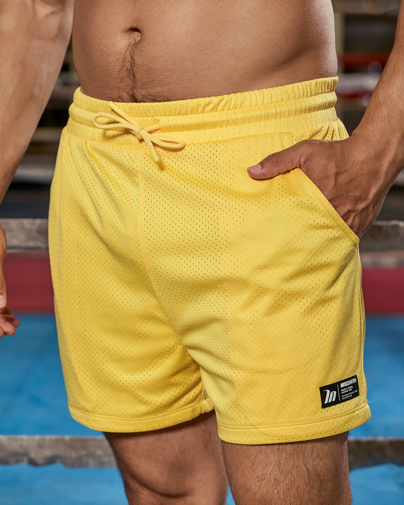 Lay Up 3.5" Shorts - Honeycomb sold by Muscle Nation