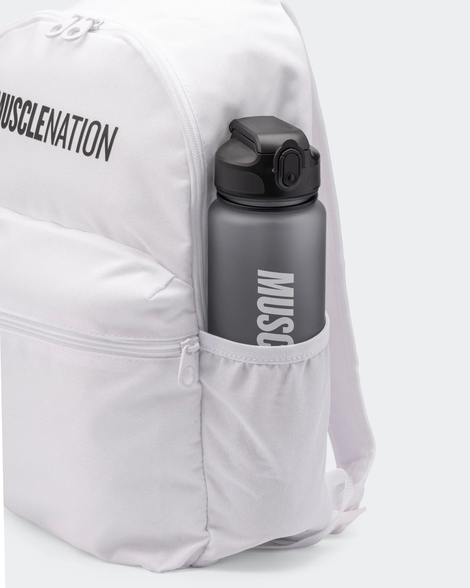 Muscle Nation Backpack - White sold by Muscle Nation product image thumbnail 2