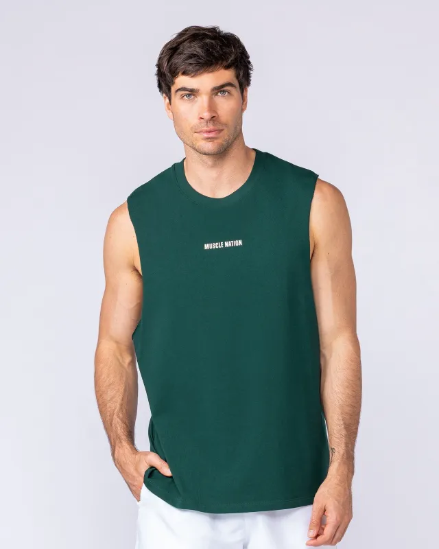 Lifestyle Training Tank - Sporting Green sold by Muscle Nation