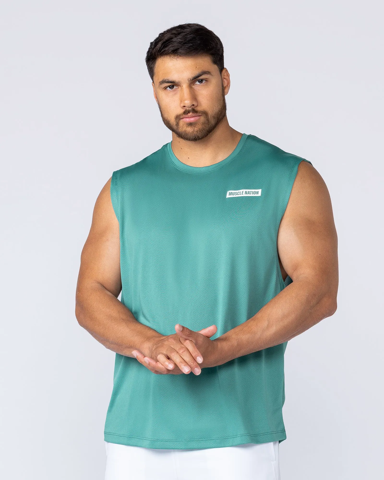 Relaxed Active Tank - Alpine sold by Muscle Nation