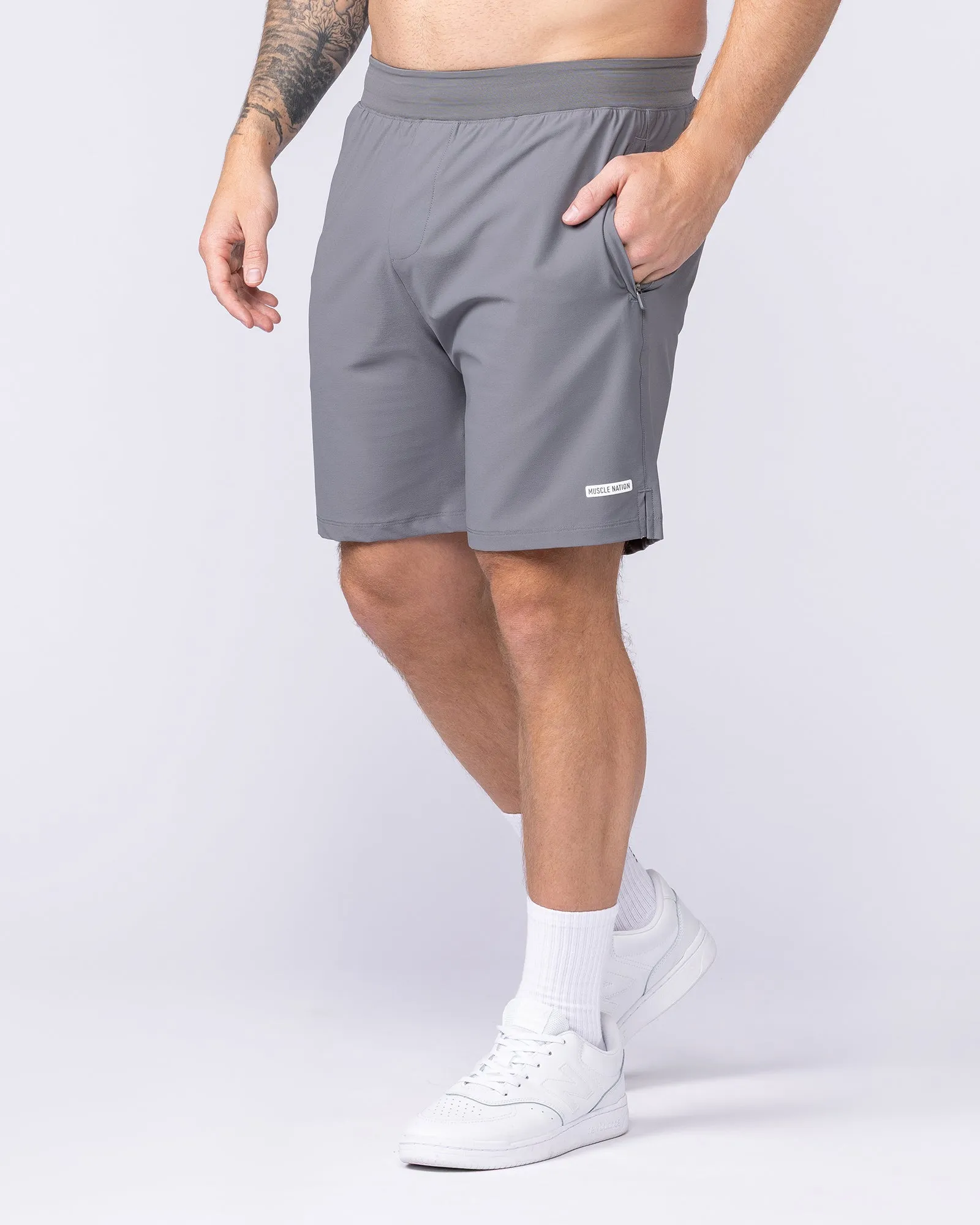 On Repeat Training 7" Shorts - Tornado sold by Muscle Nation