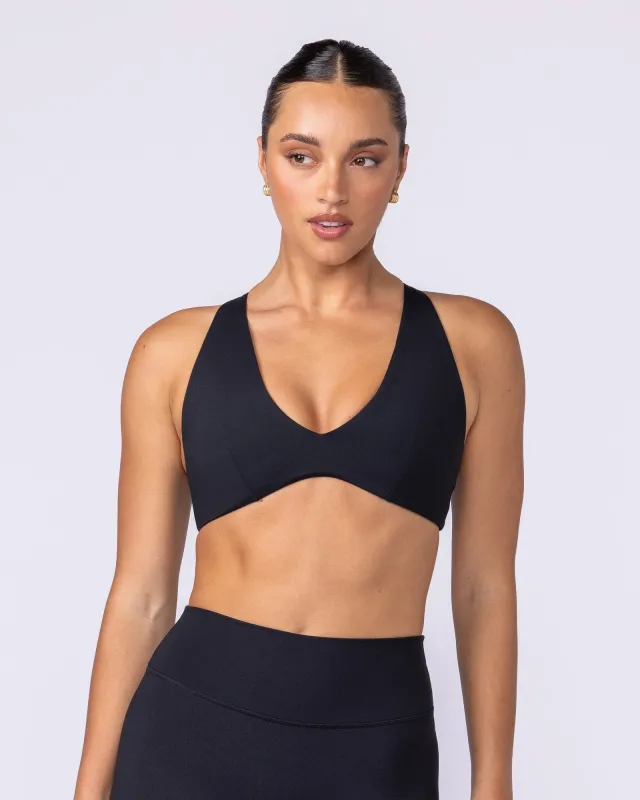 Lustre Bralette - Black sold by Muscle Nation