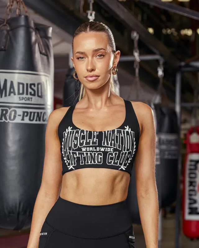 Lift Bra - Black sold by Muscle Nation