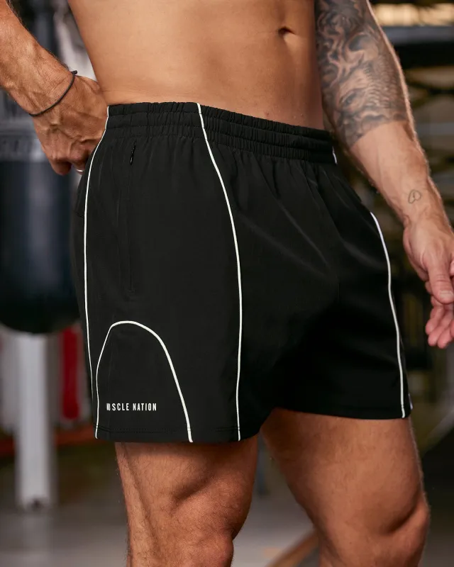 Offside Training 3" Shorts - Black sold by Muscle Nation