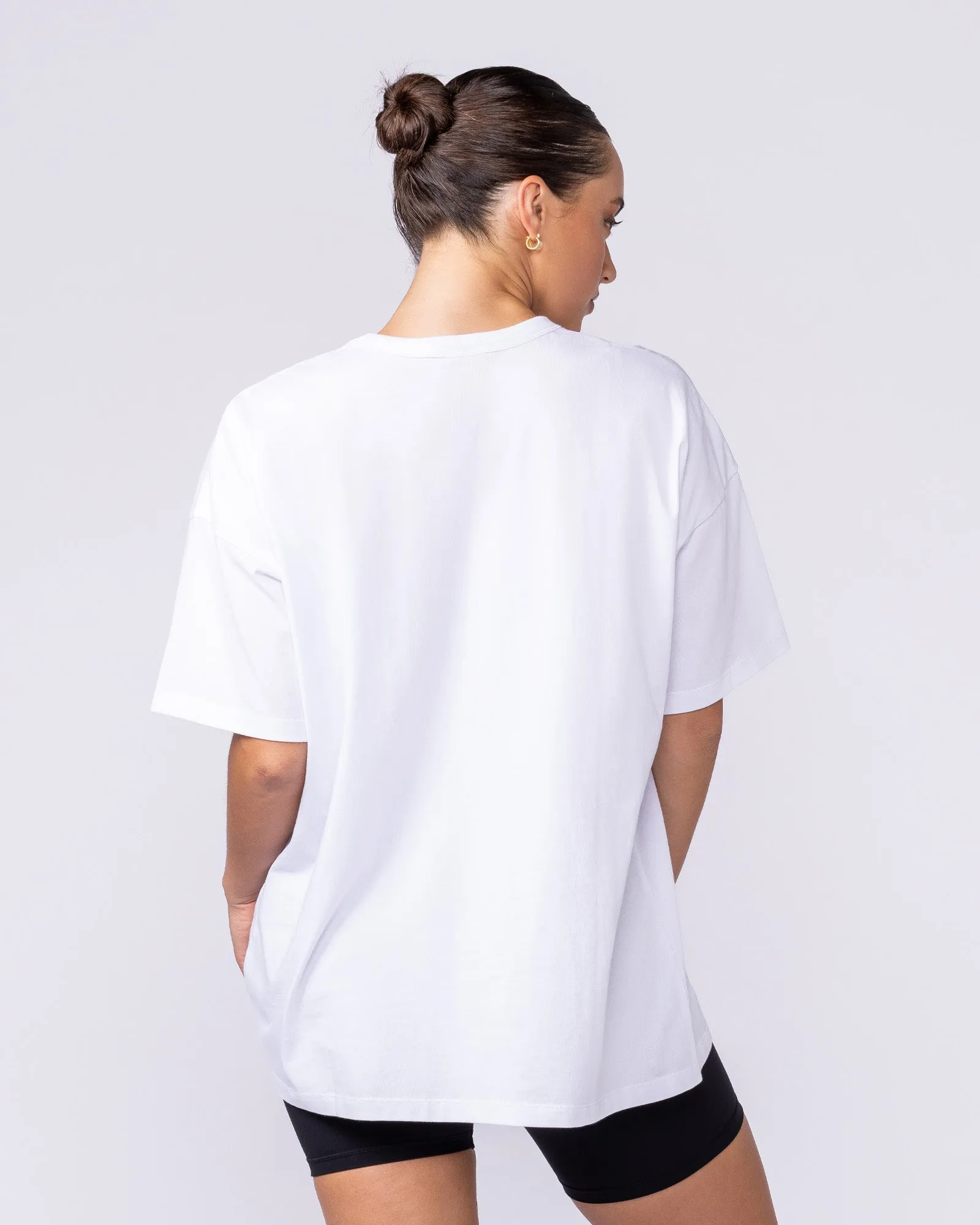 MN Saloon Oversized Tee - White sold by Muscle Nation product image thumbnail 5