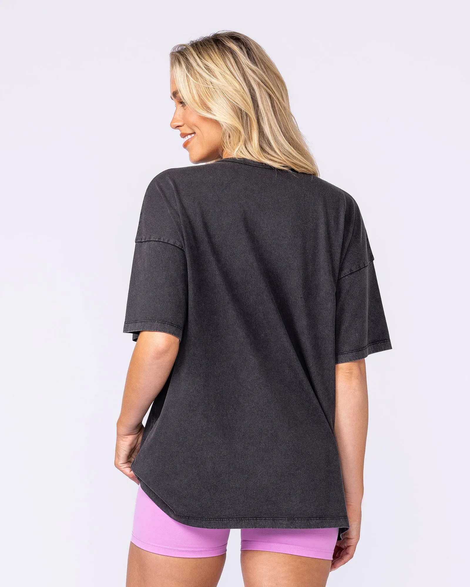 Panther Oversized Vintage Tee - Washed Black sold by Muscle Nation product image thumbnail 5