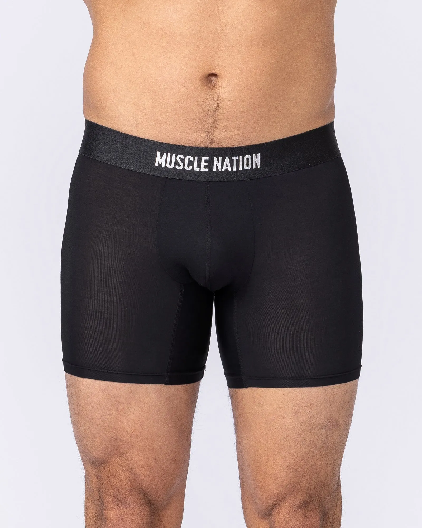 Mens Boxer Briefs - 3Pack - Black sold by Muscle Nation product image thumbnail 3